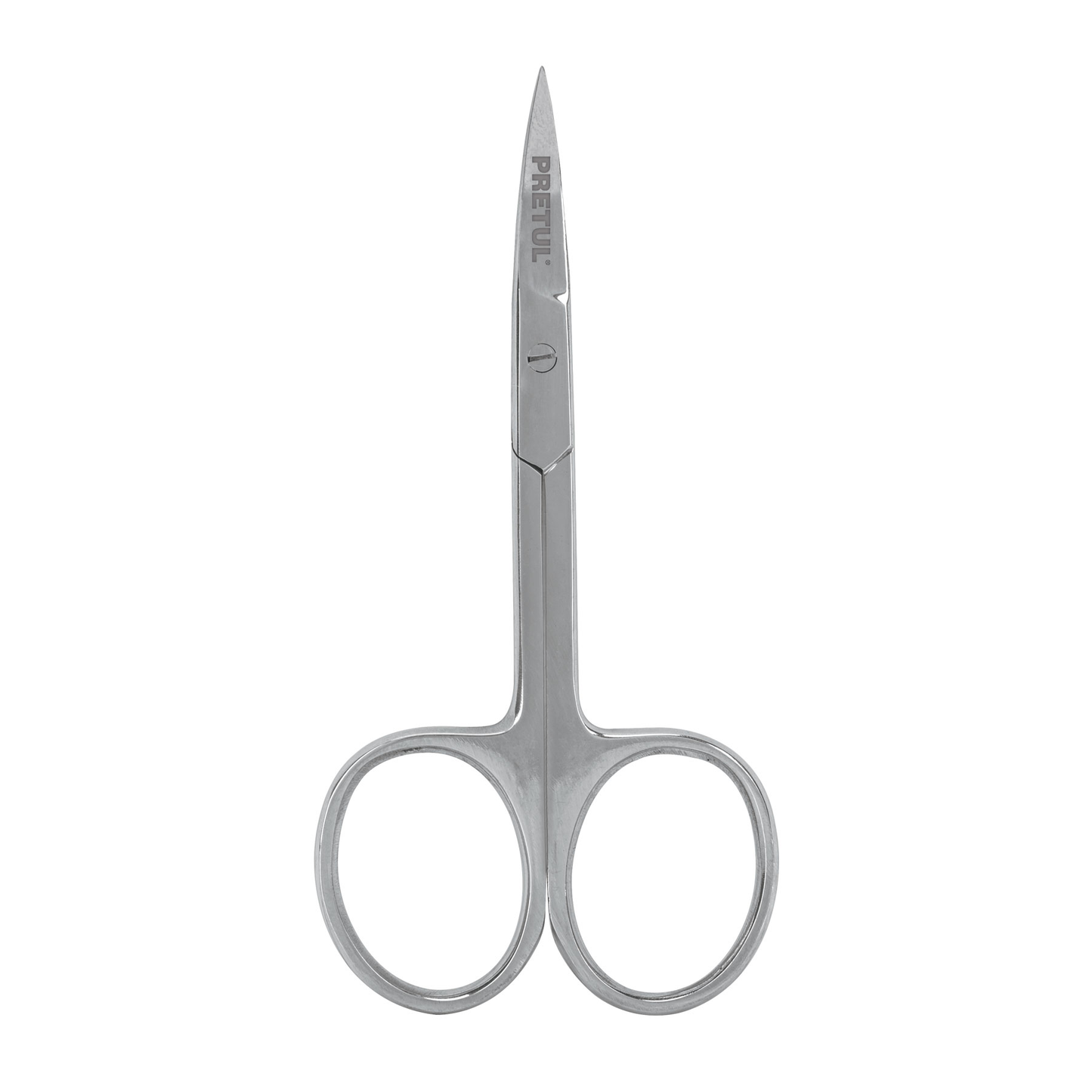 Tijera para manicura, punta curva, 3-1/2'