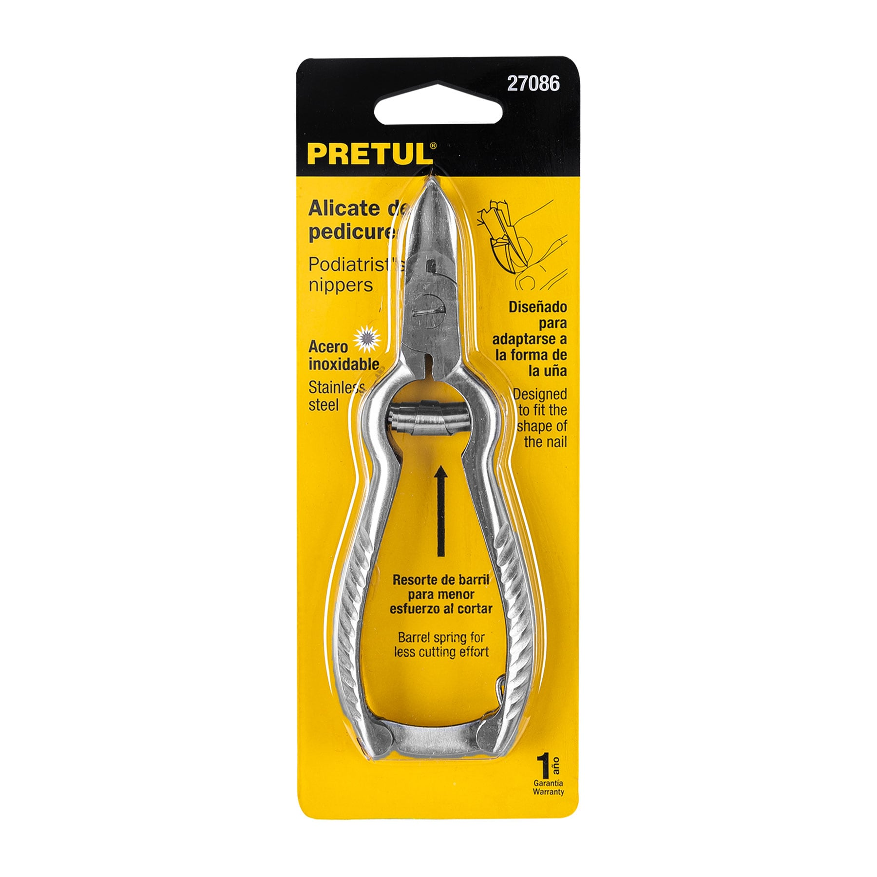 Alicate para pedicure, 6'