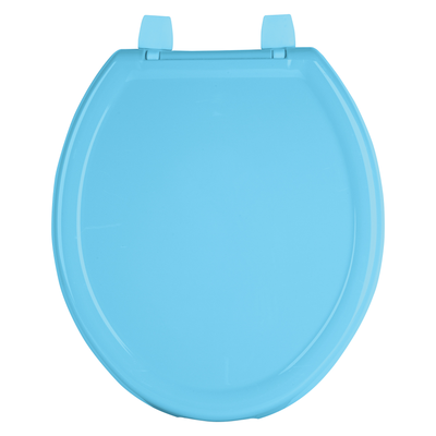 Asiento ligero con tapa para WC, azul, Foset Basic