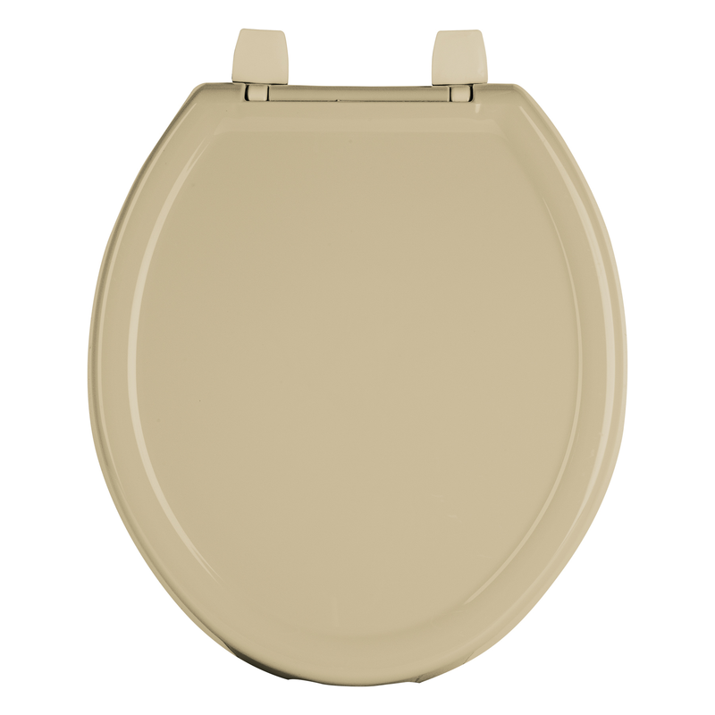 Asiento ligero con tapa para WC, beige, Foset Basic