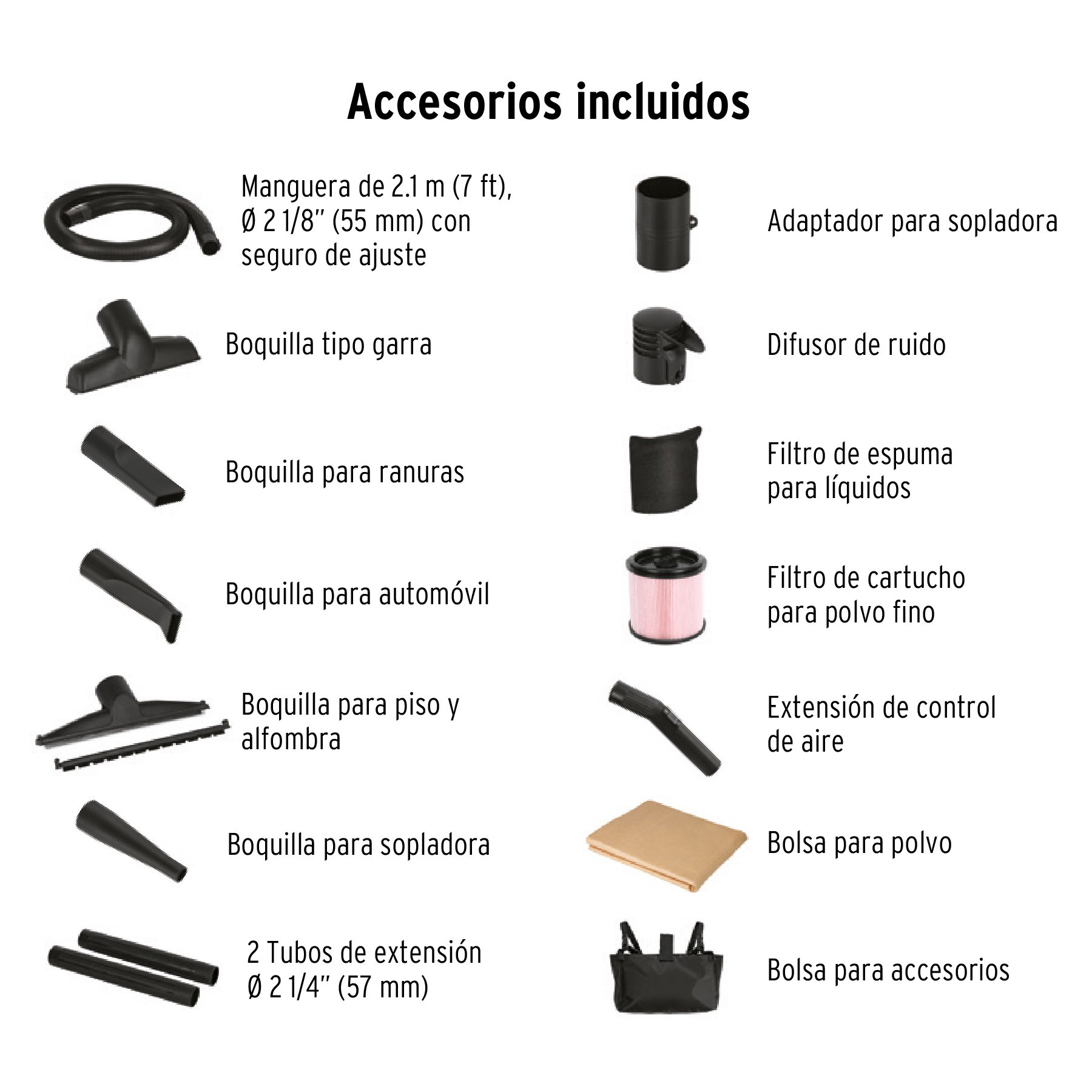 Aspiradora/Sopladora de 16 galones