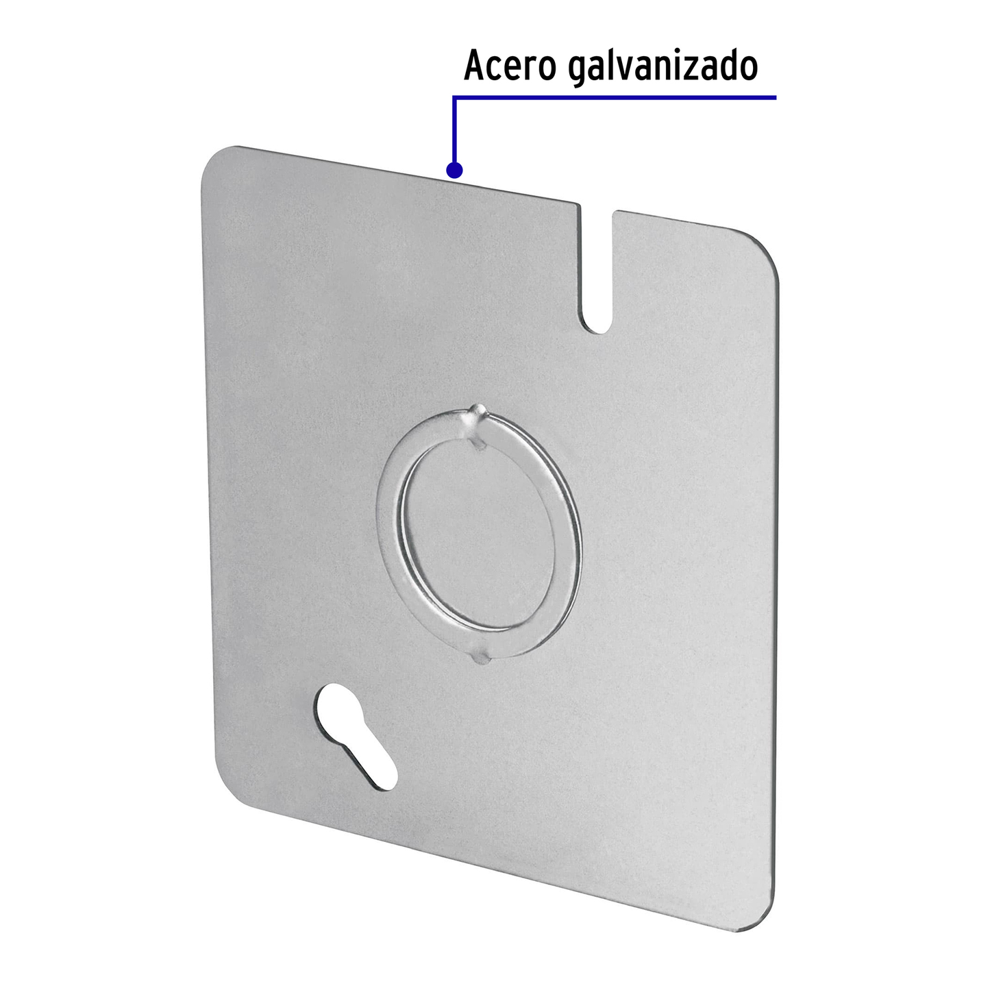 Tapa para caja cuadrada reforzada 3'x3', Volteck