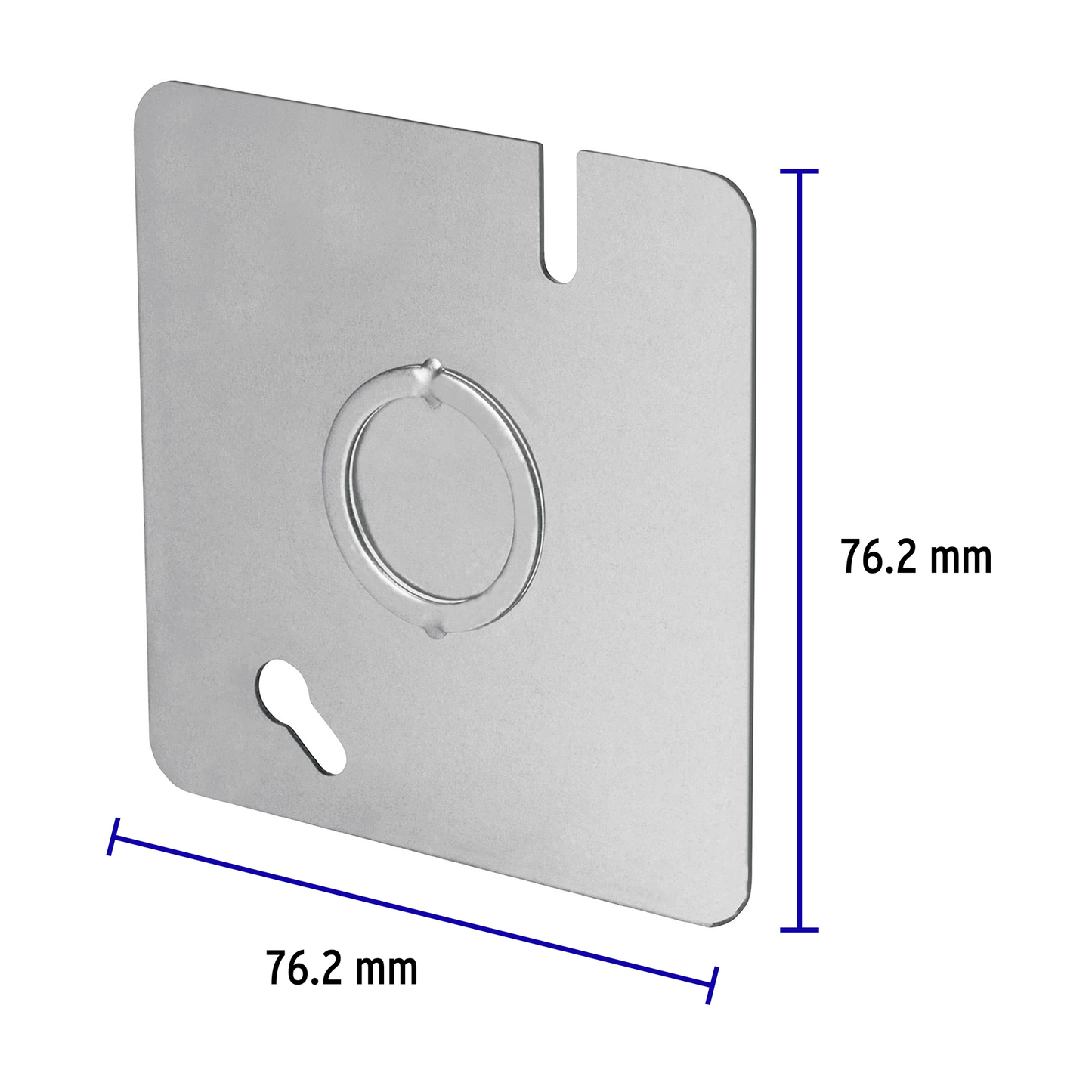 Tapa para caja cuadrada reforzada 3'x3', Volteck