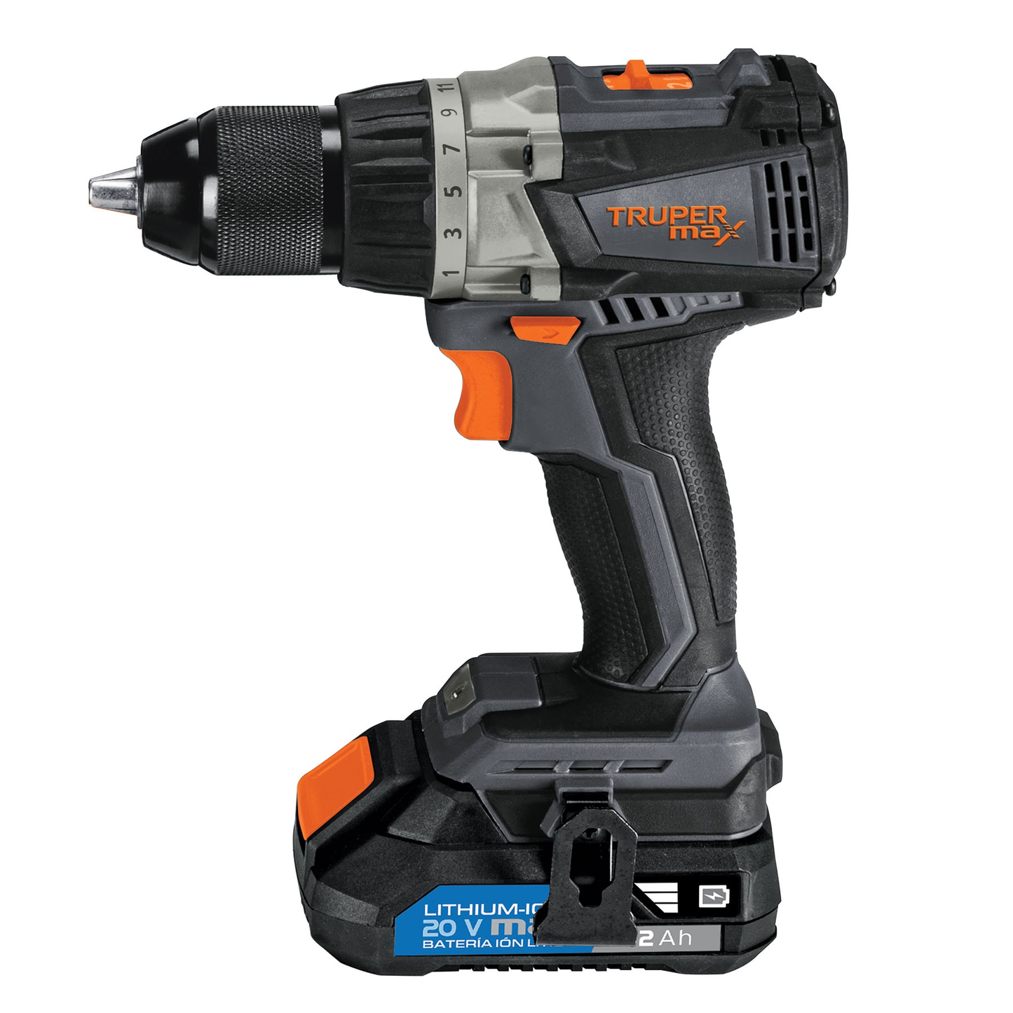 Taladro inalámbrico 1/2' 20 V Truper MAX