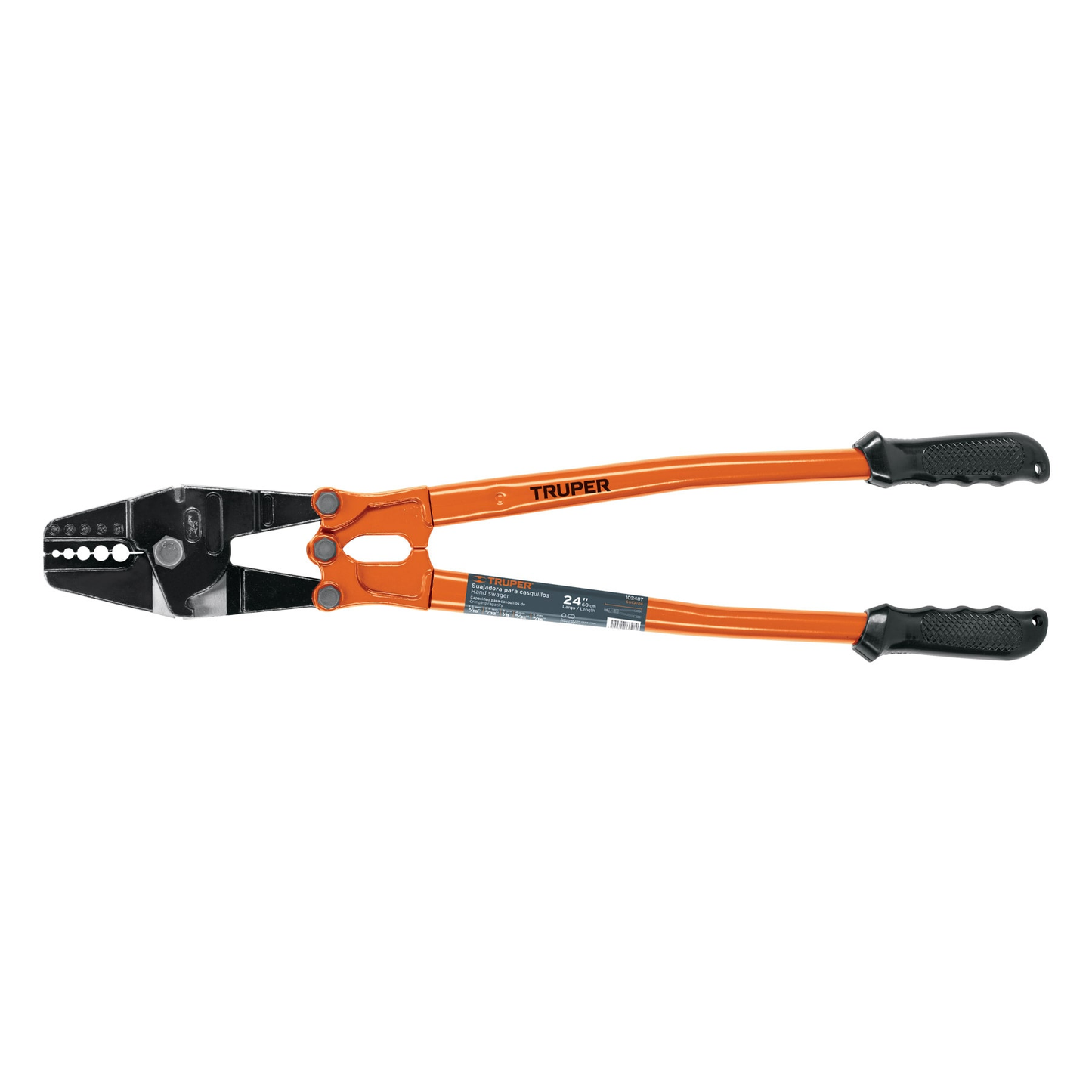 Suajadora 24' para casquillos con cortador de cable, Truper