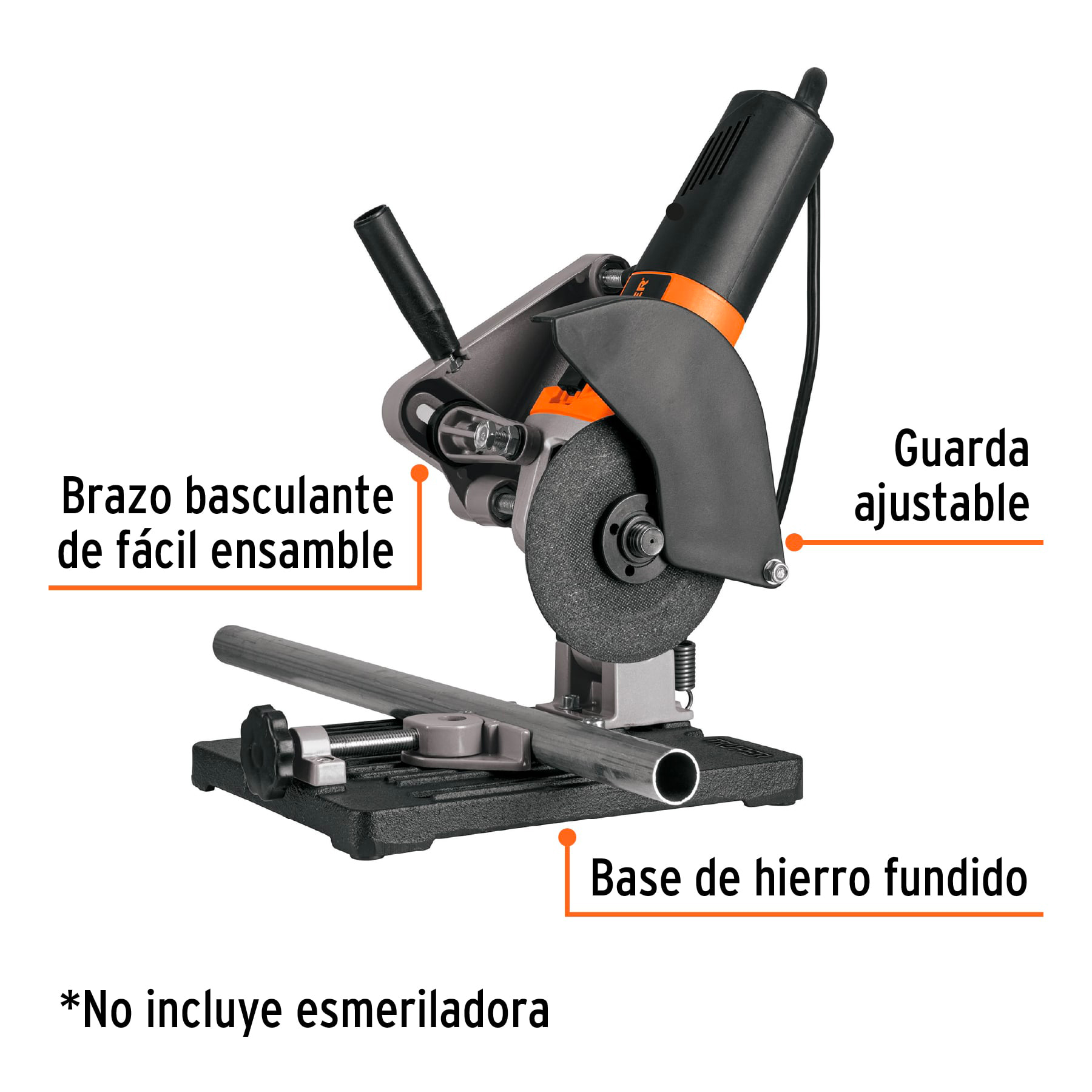 Soporte para esmeriladora angular de 4 1/2', Truper