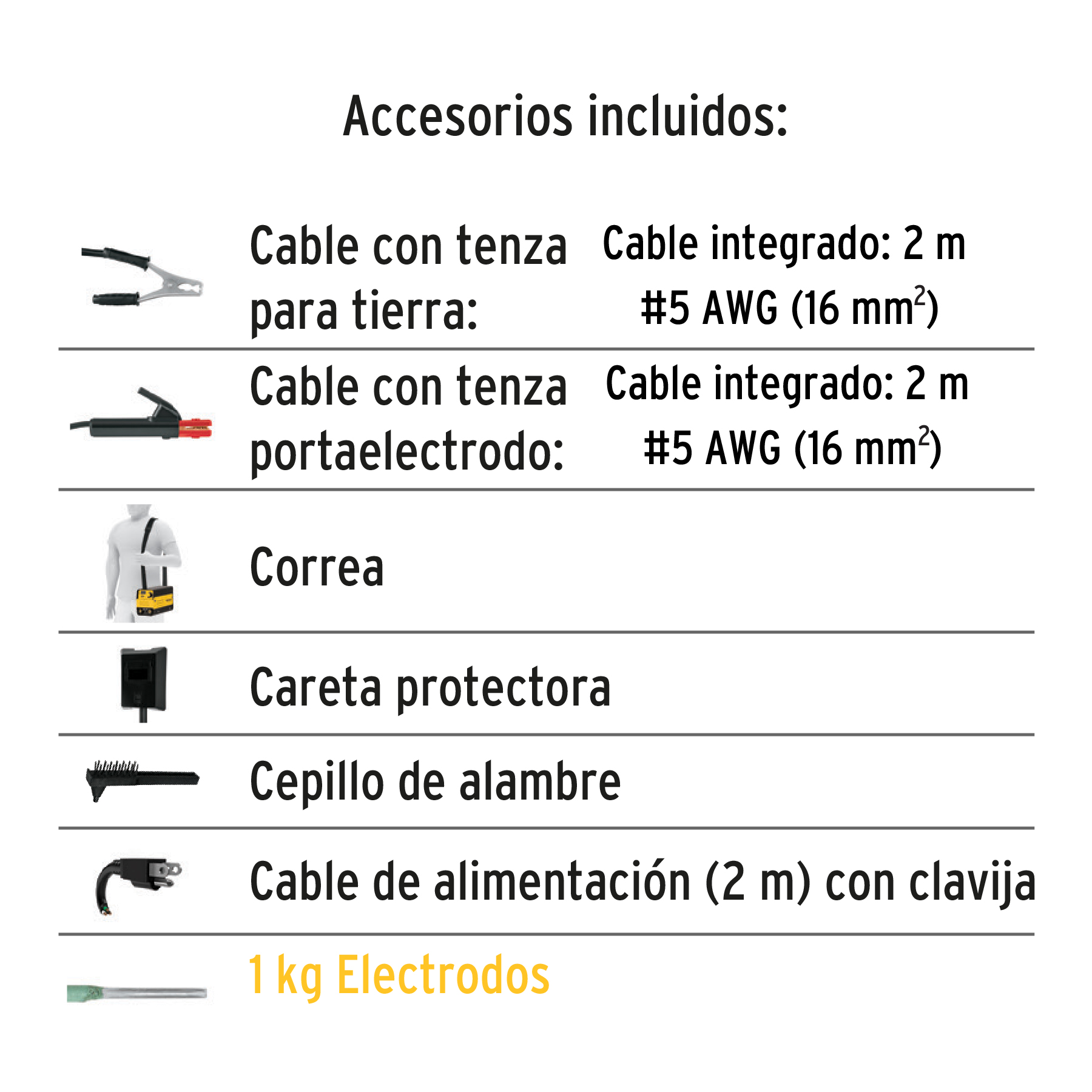 Soldadora inversora, 130A, Bi-voltaje 127/220V, Pretul