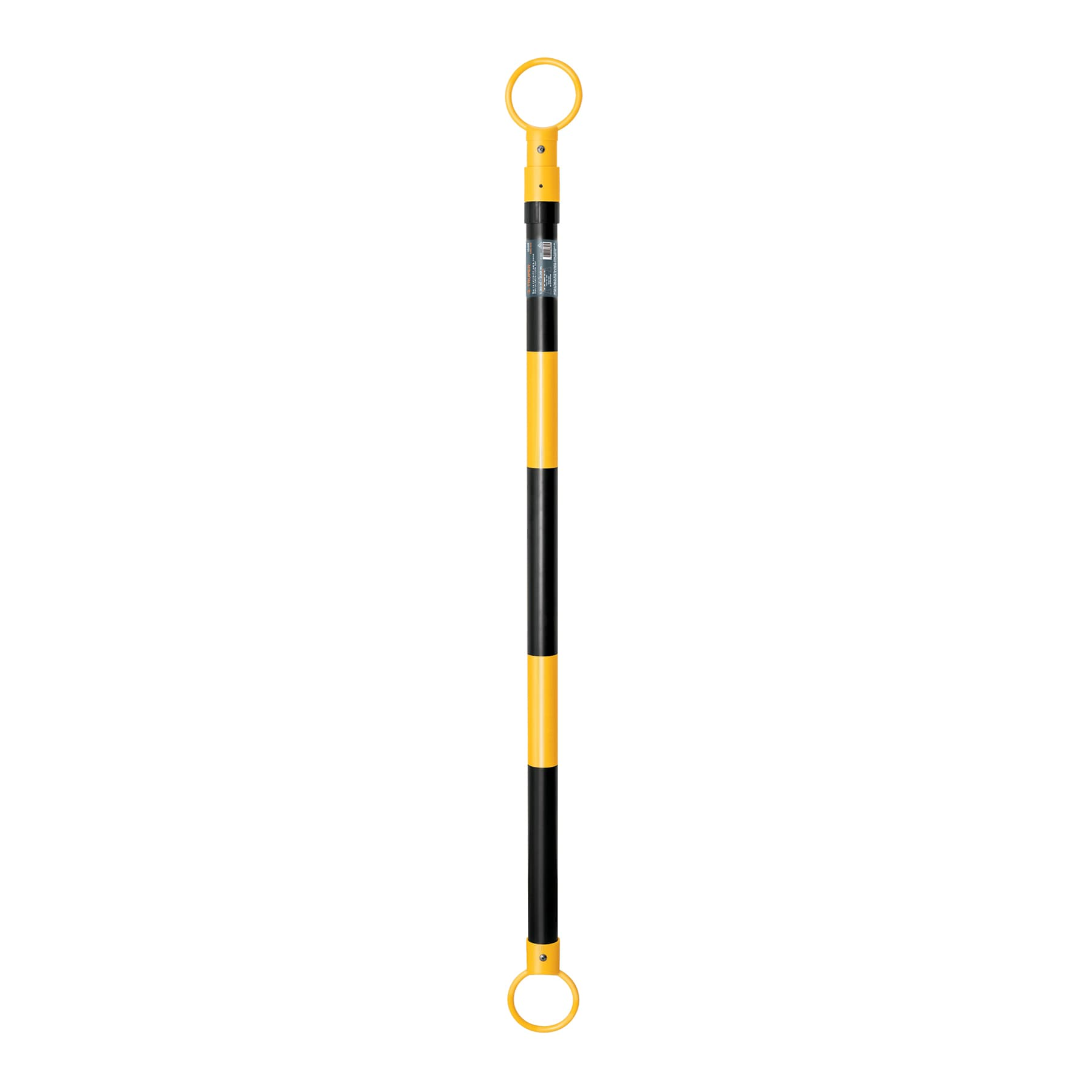 Barra reflejante de PVC, retráctil p/conos, 135 a 210 cm