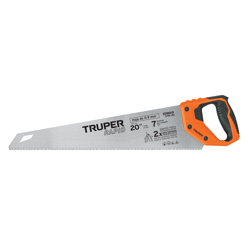 Serrucho Rapid 20', mango Comfort grip