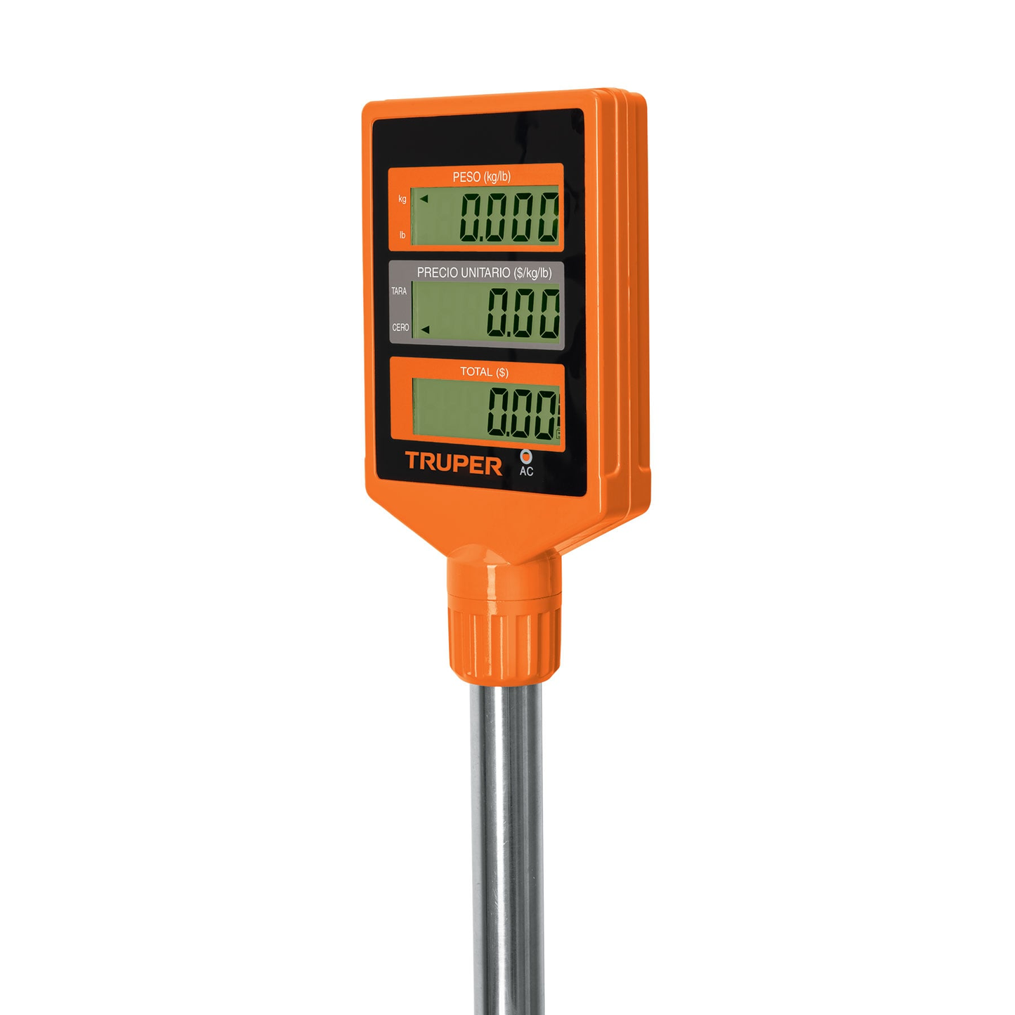 Báscula electrónica multifunciones con torreta, 40 kg