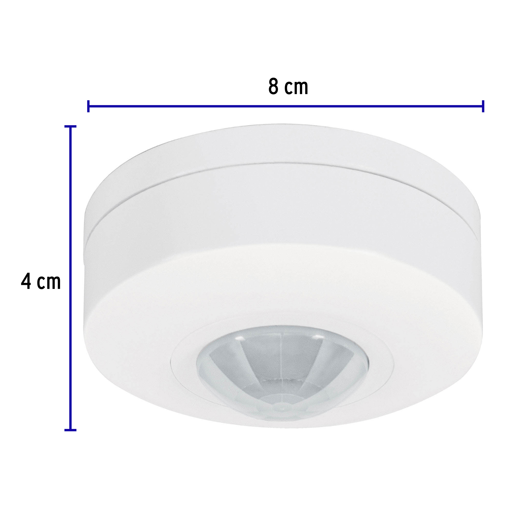 Sensor de movimiento para techo, rango de detección 6 m