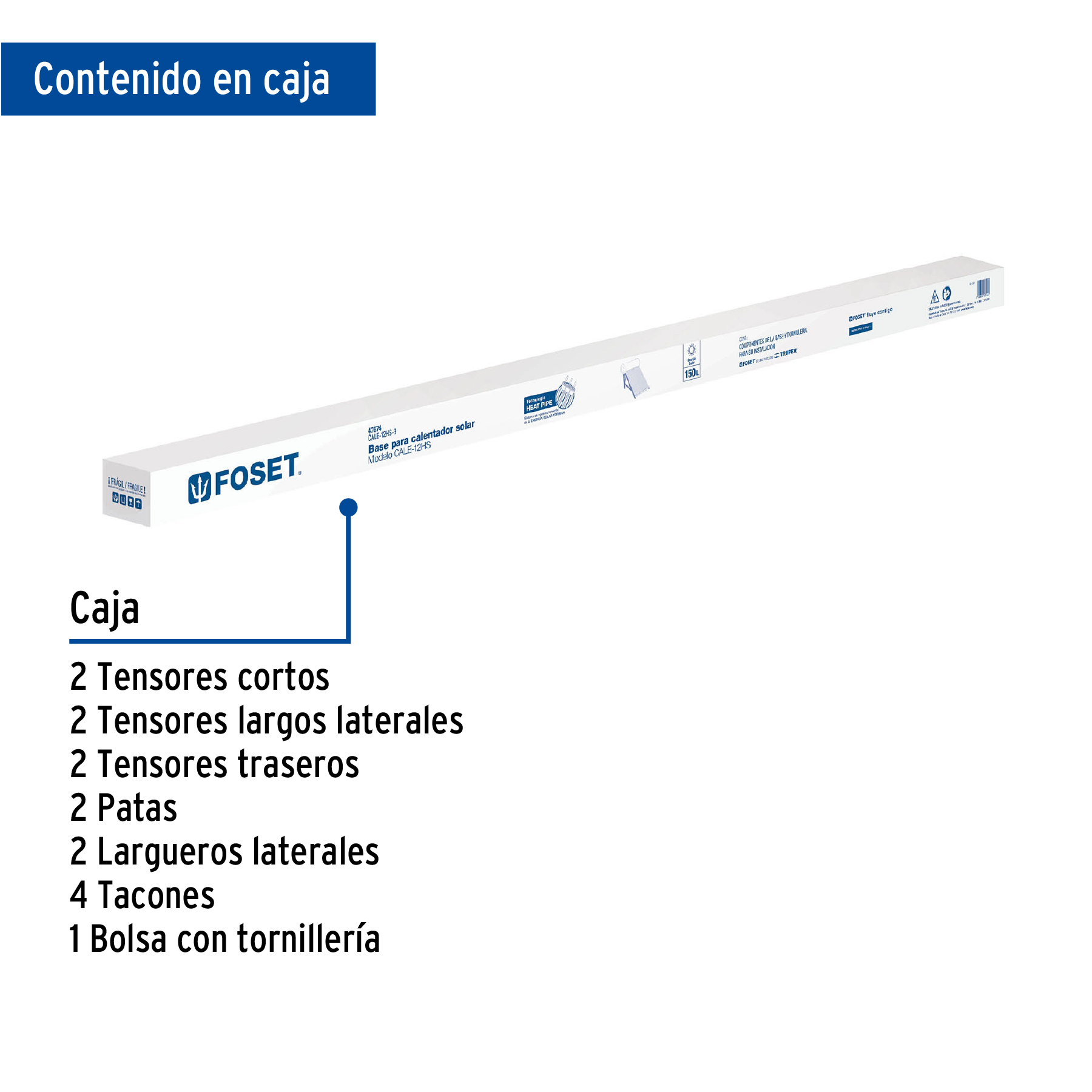 Base para termotanque para modelo CALE-12HS