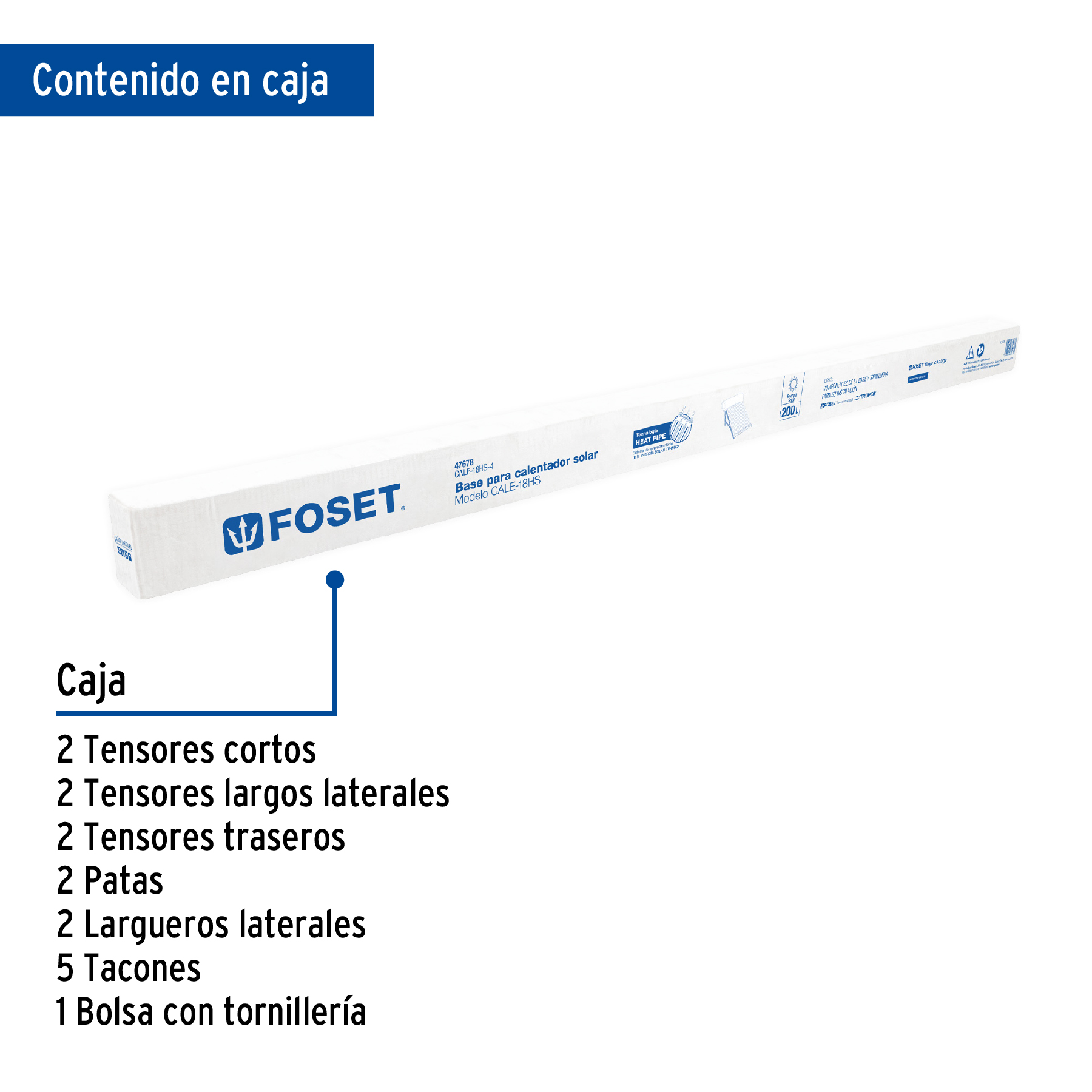 Base para termotanque para modelo CALE-18HS