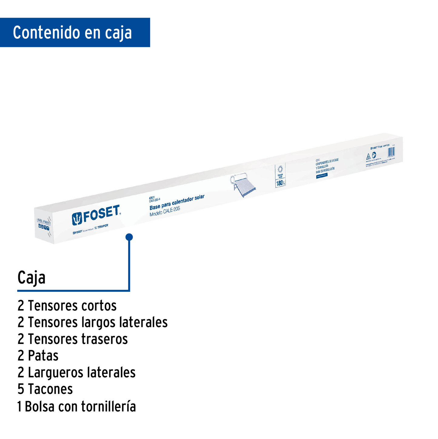 Base para termotanque para modelo CALE-20S
