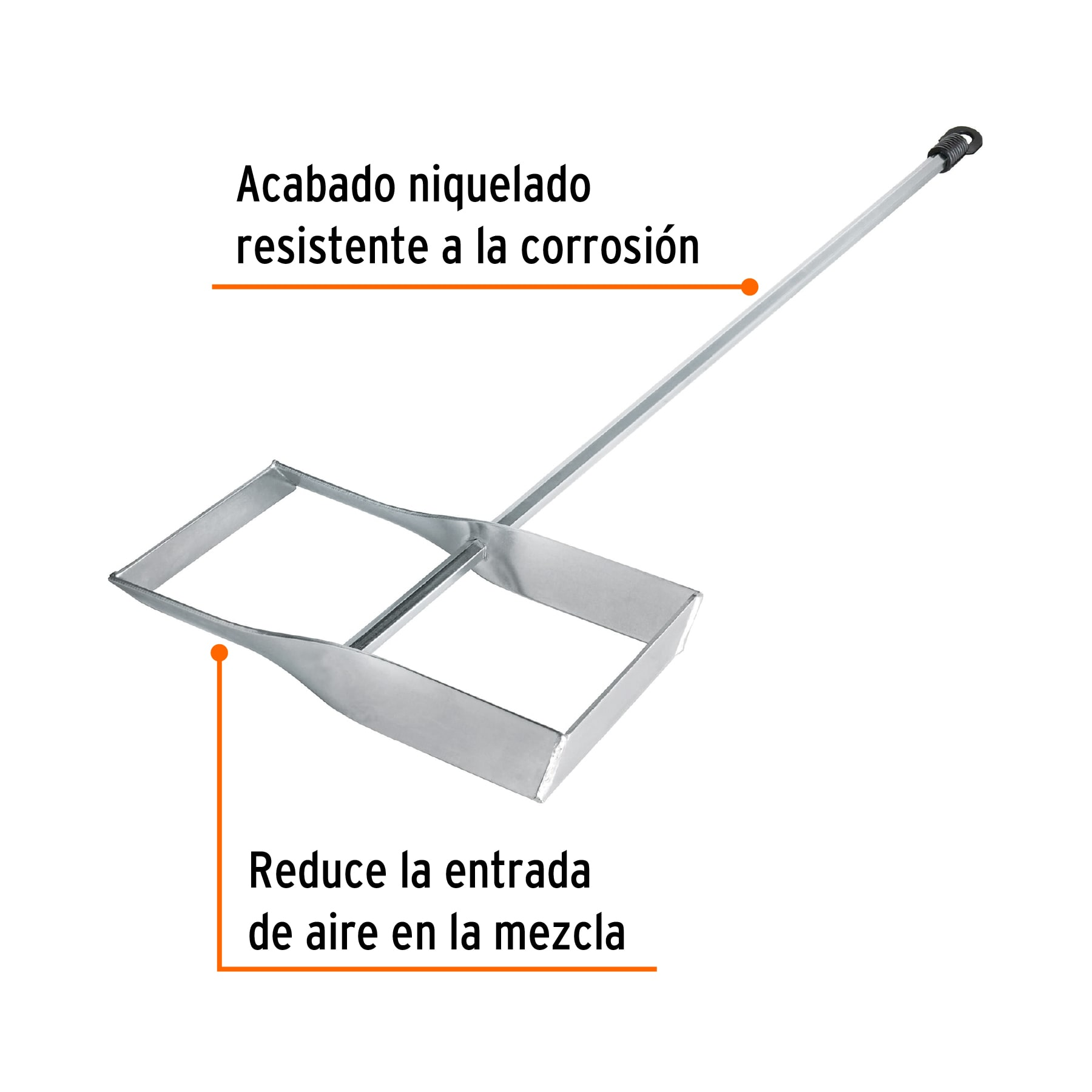Revolvedor para mortero delgado, 210 mm diámetro, Truper
