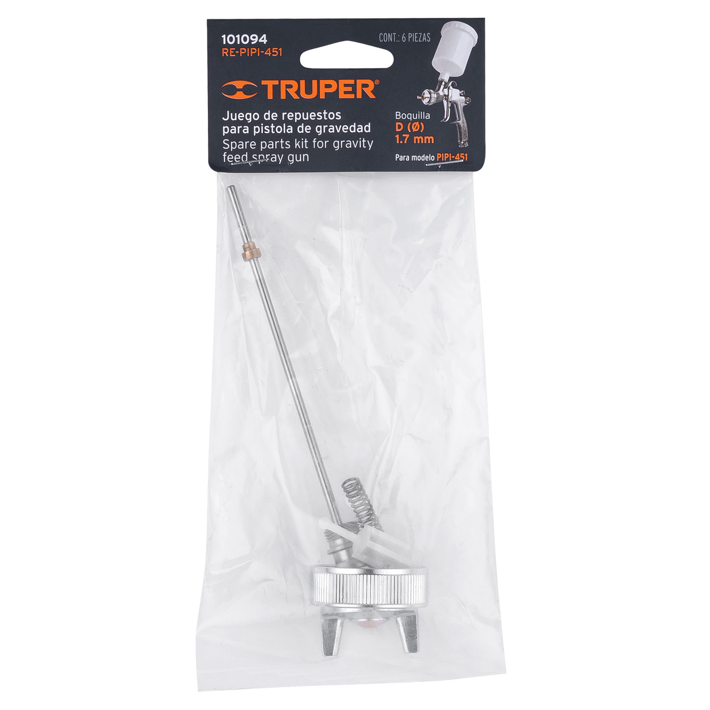 Repuestos para pistola para pintar PIPI-451