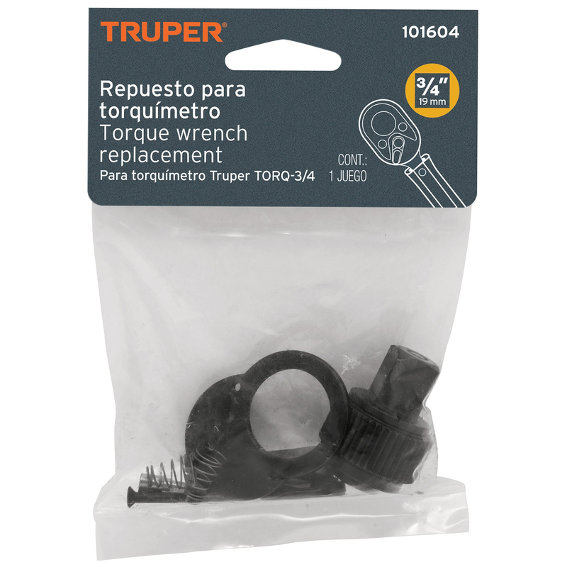 Repuestos para mango tipo torquímetro de 3/4'