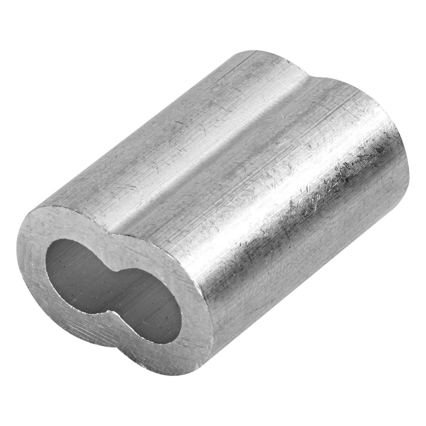 Bolsa con 50 casquillos dobles de aluminio, 1/4' Fiero