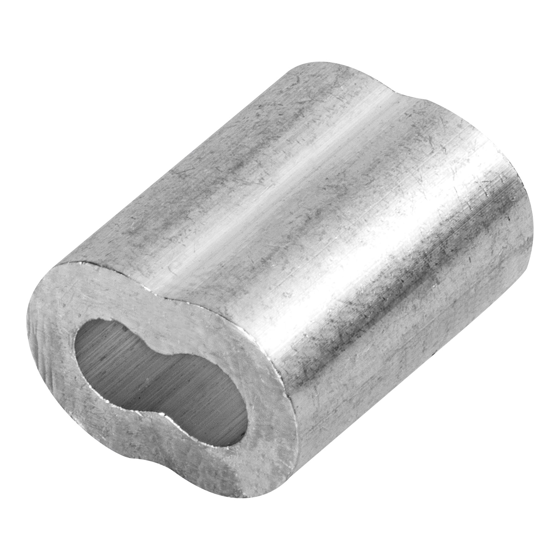 Bolsa con 50 casquillos dobles de aluminio, 1/8' Fiero