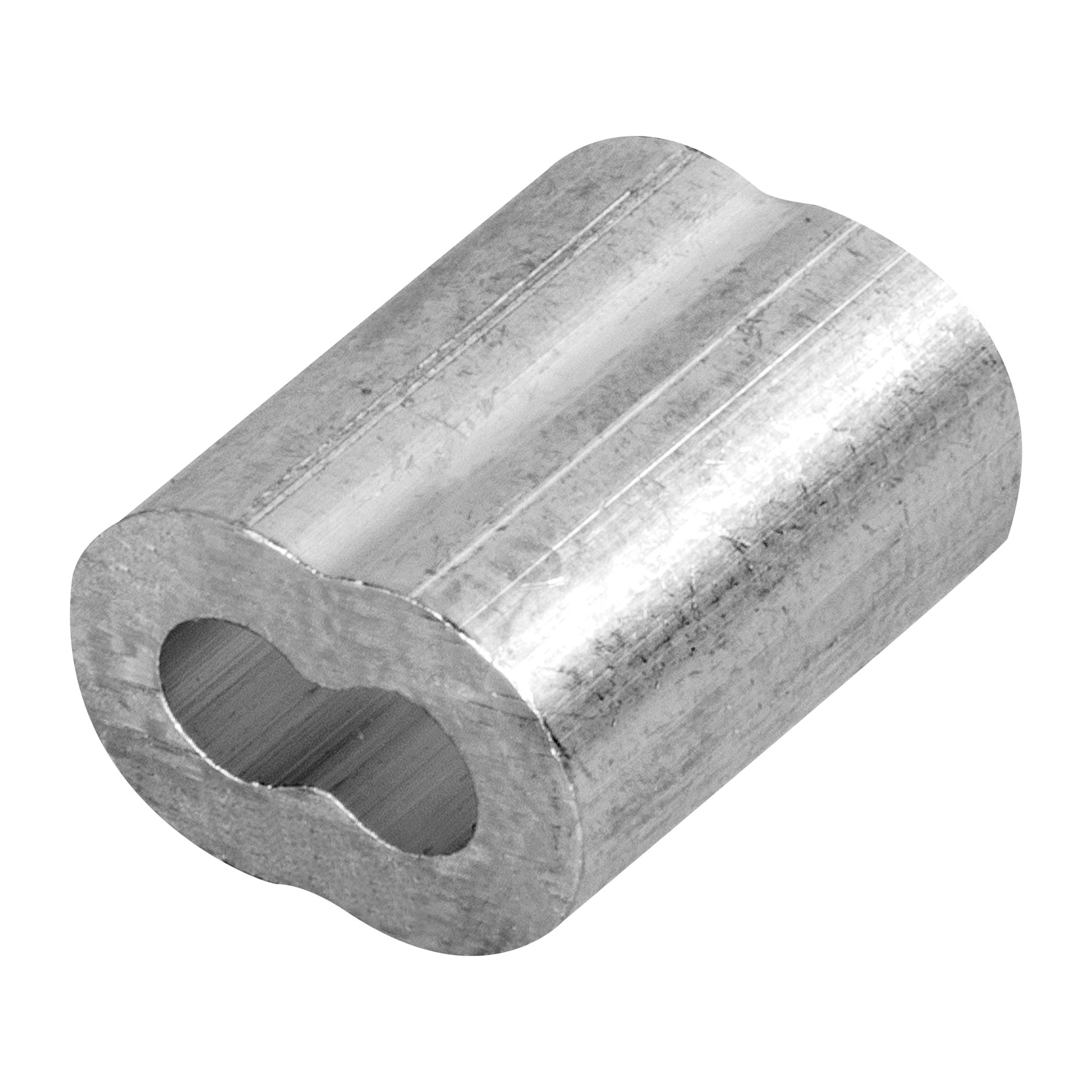 Bolsa con 50 casquillos dobles de aluminio, 3/32' Fiero
