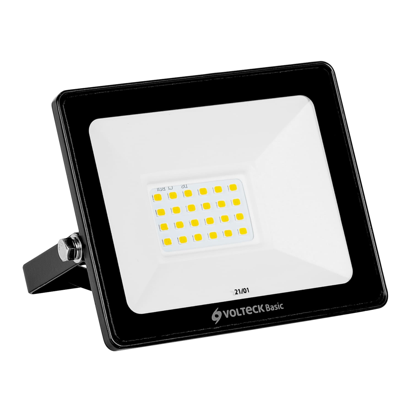 Reflector ultra delgado LED, 20 W, luz cálida,Volteck Basic