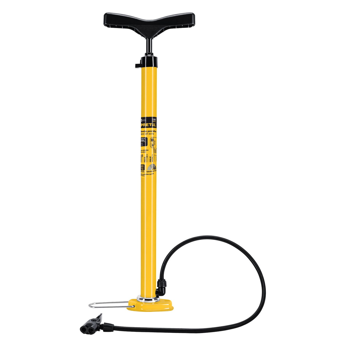 Bomba para inflar de 23", Pretul