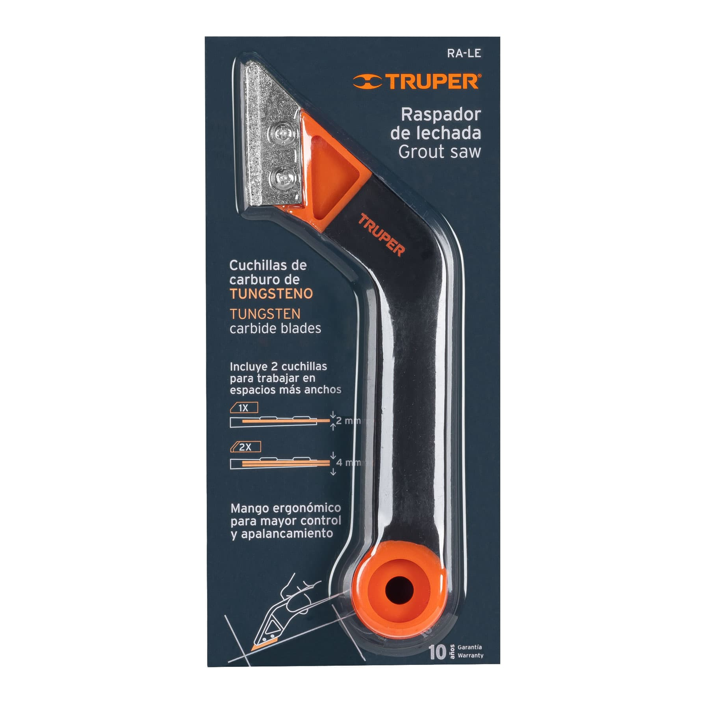 RASPADOR DE LECHADA MANGO DE POLIPROPILENO