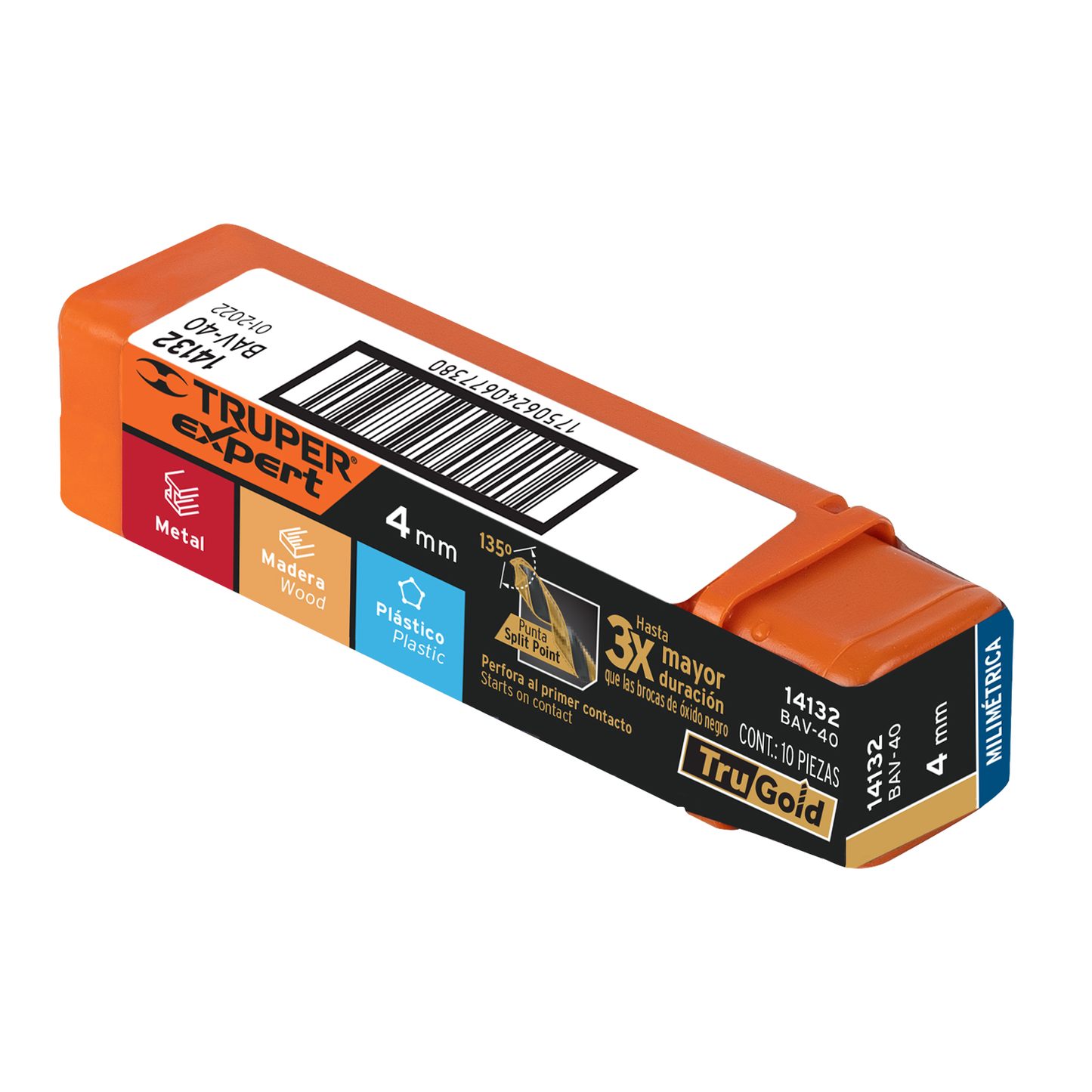 Broca de alta velocidad 4.0 mm