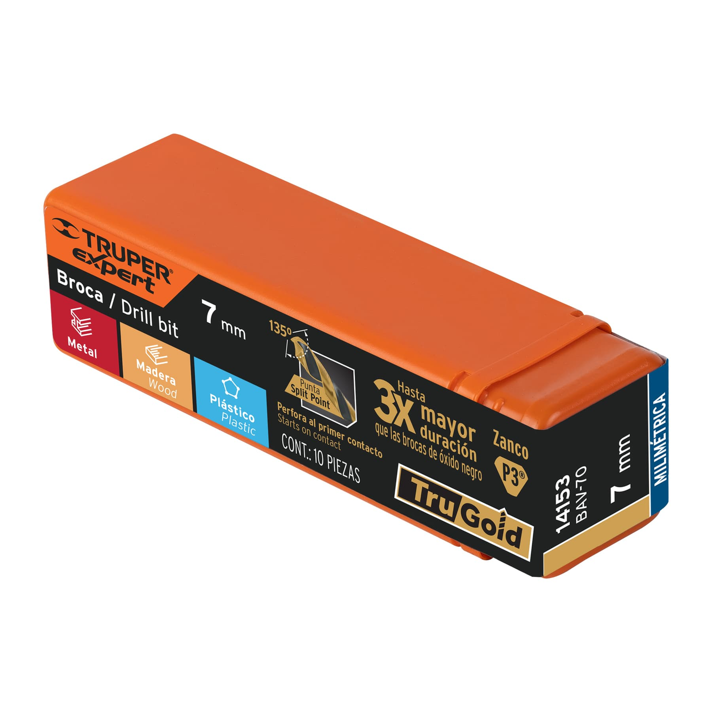 Broca de alta velocidad 7.0 mm