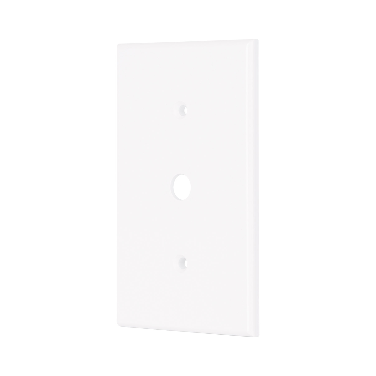 Placa de ABS para atenuador, Standard, blanco, Volteck