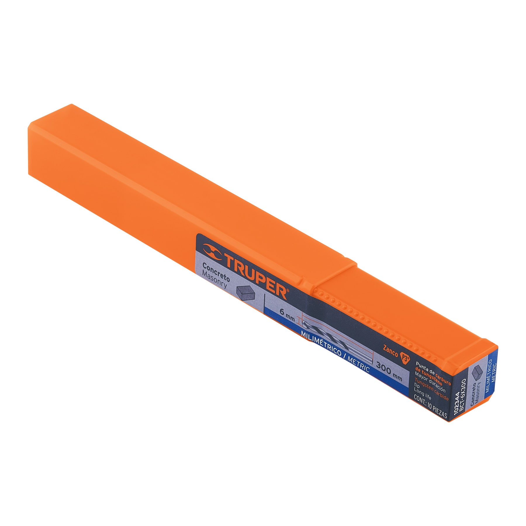 Broca para concreto 6 x 300 mm, Truper