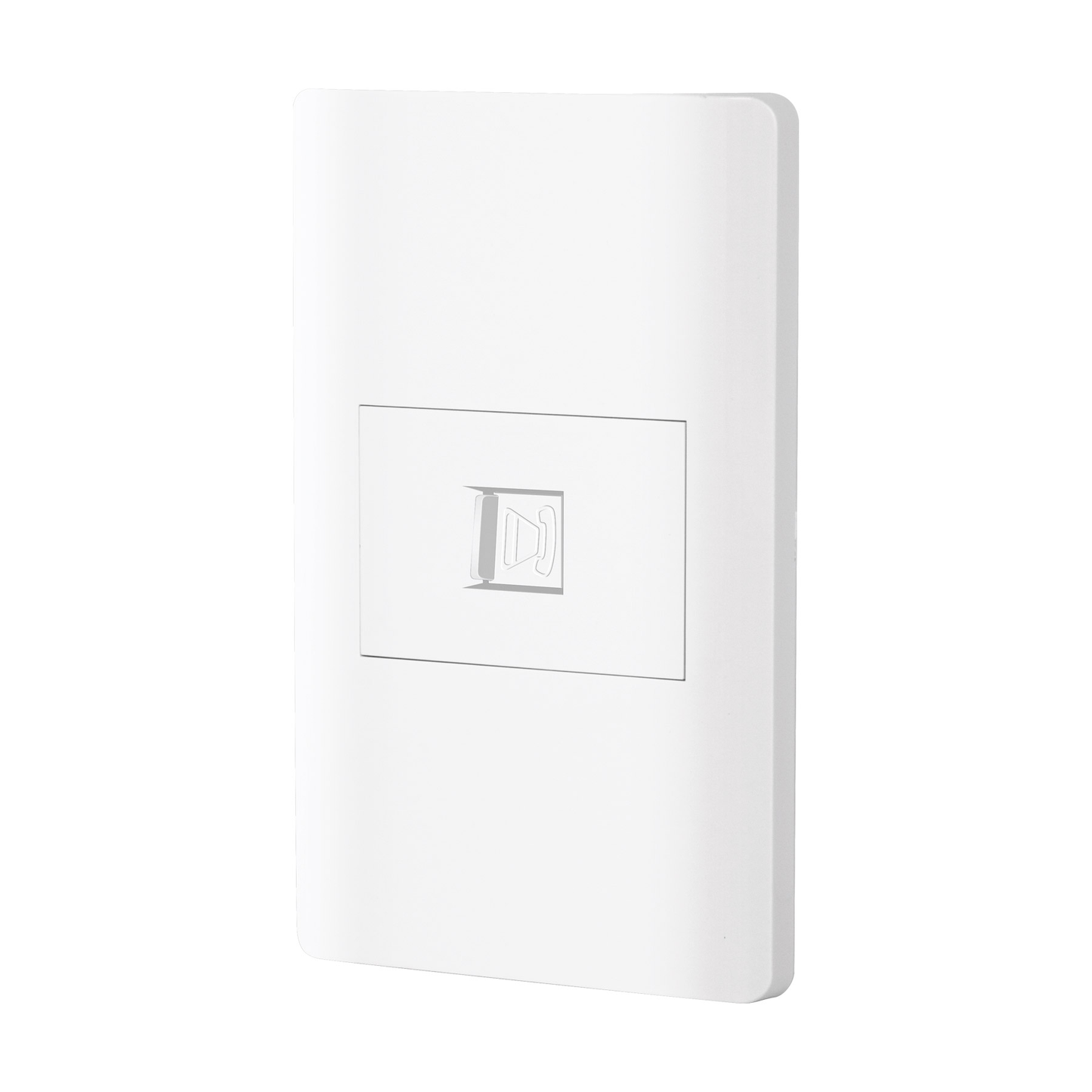 Placa armada blanca 1 toma para teléfono 1.5 mód, Lisboa