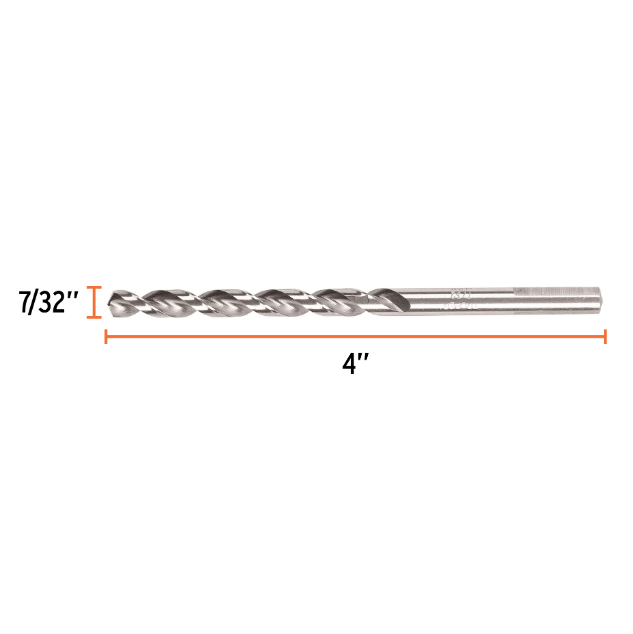 Broca HSS 7/32' Trusilver para metal, Truper