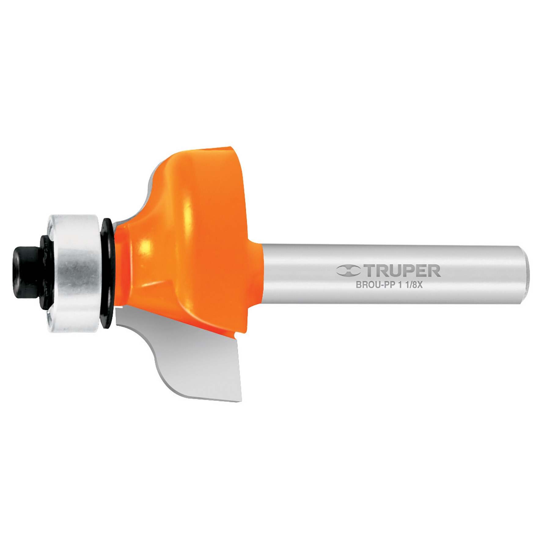 Broca para router, pecho paloma, 1-1/8" con balero
