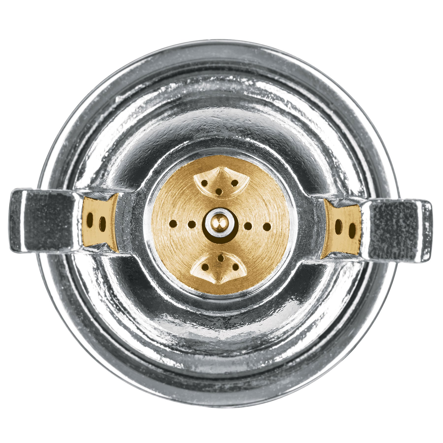 Pistola p/pintar gravedad LVMP, vaso plástico, boq 1.7 mm