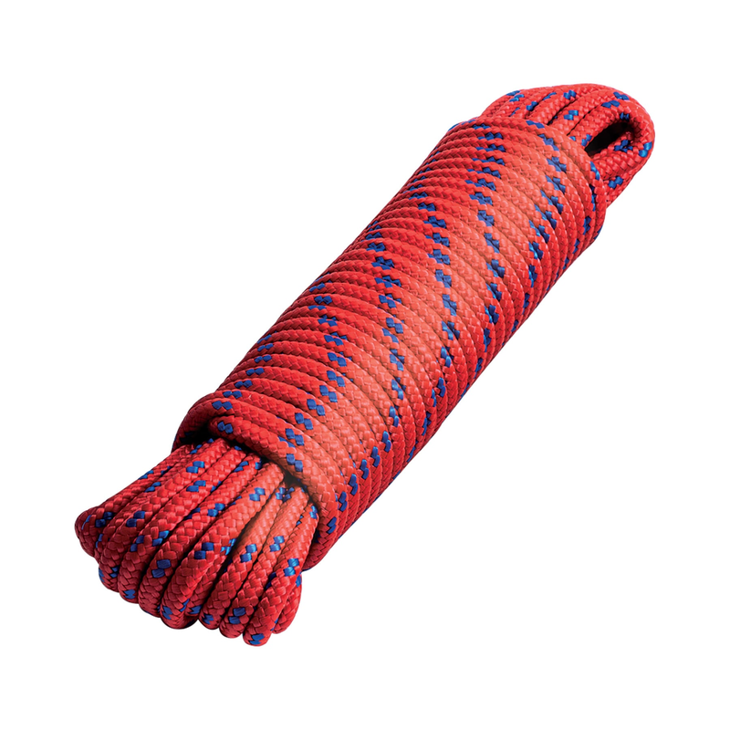 Piola de Polipropileno trenzada, multicolor, 6mm x 15m