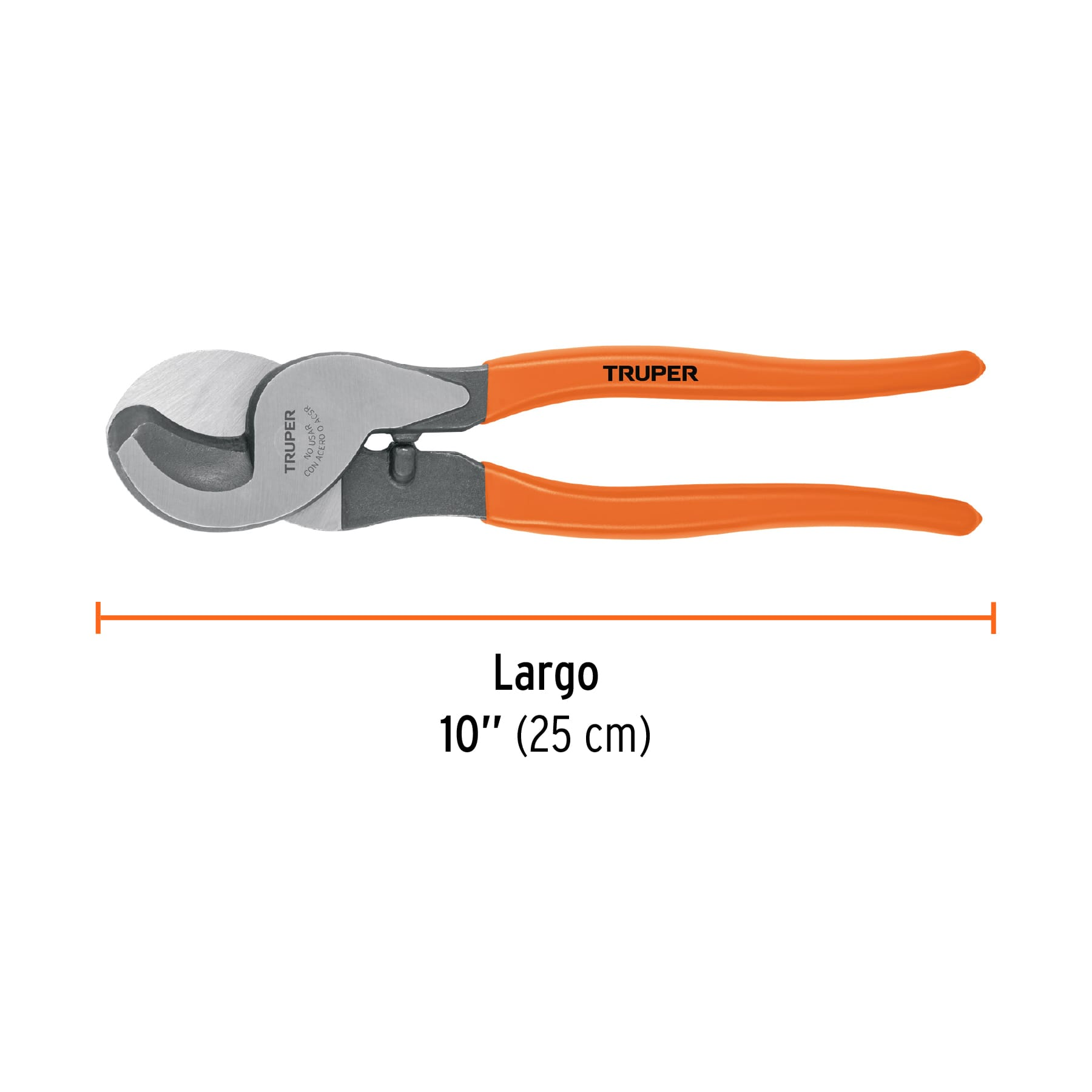Pinza cortador multicable 10', Truper
