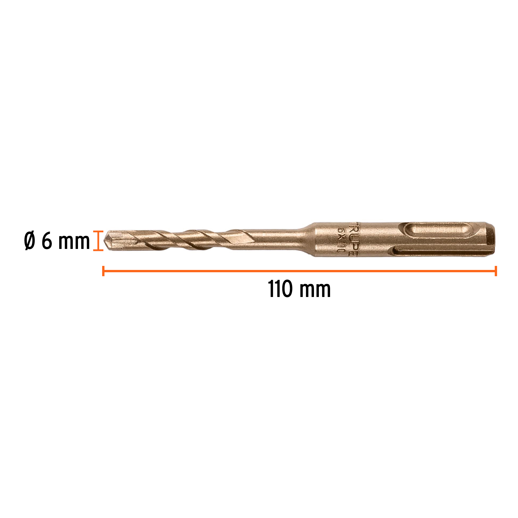 Broca SDS Plus 6x110 mm