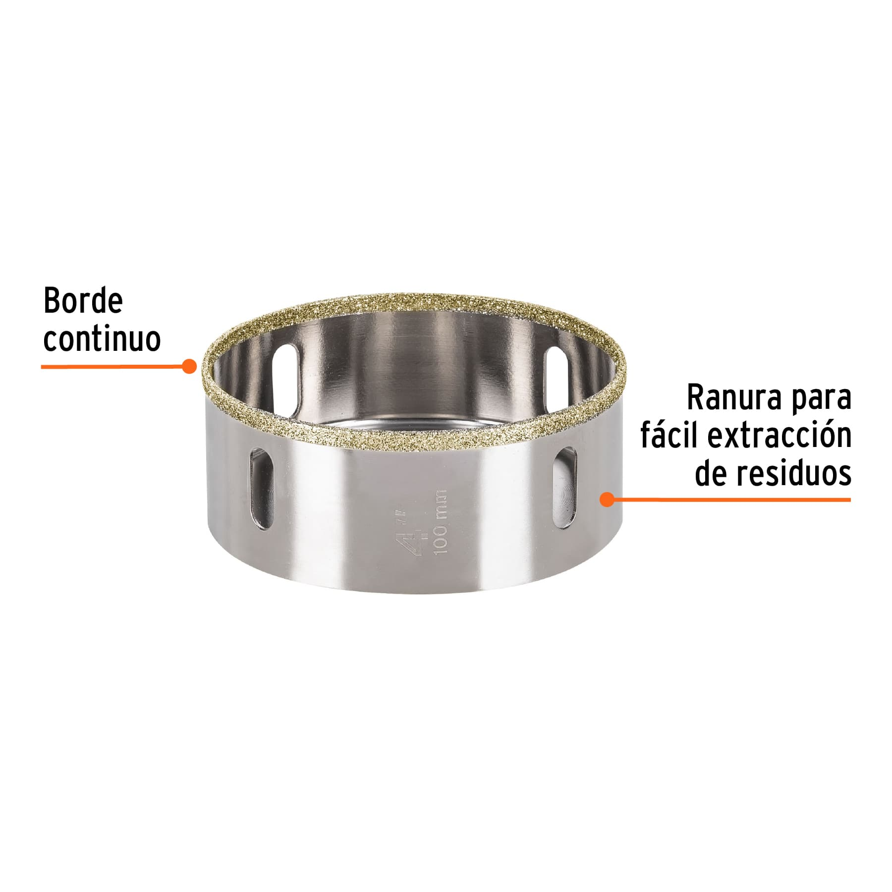 Brocasierra diamante 4"