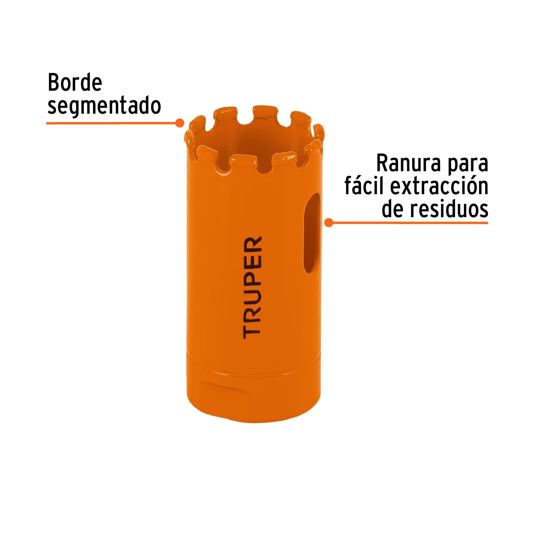 Brocasierra diamante, borde segmentado 1'