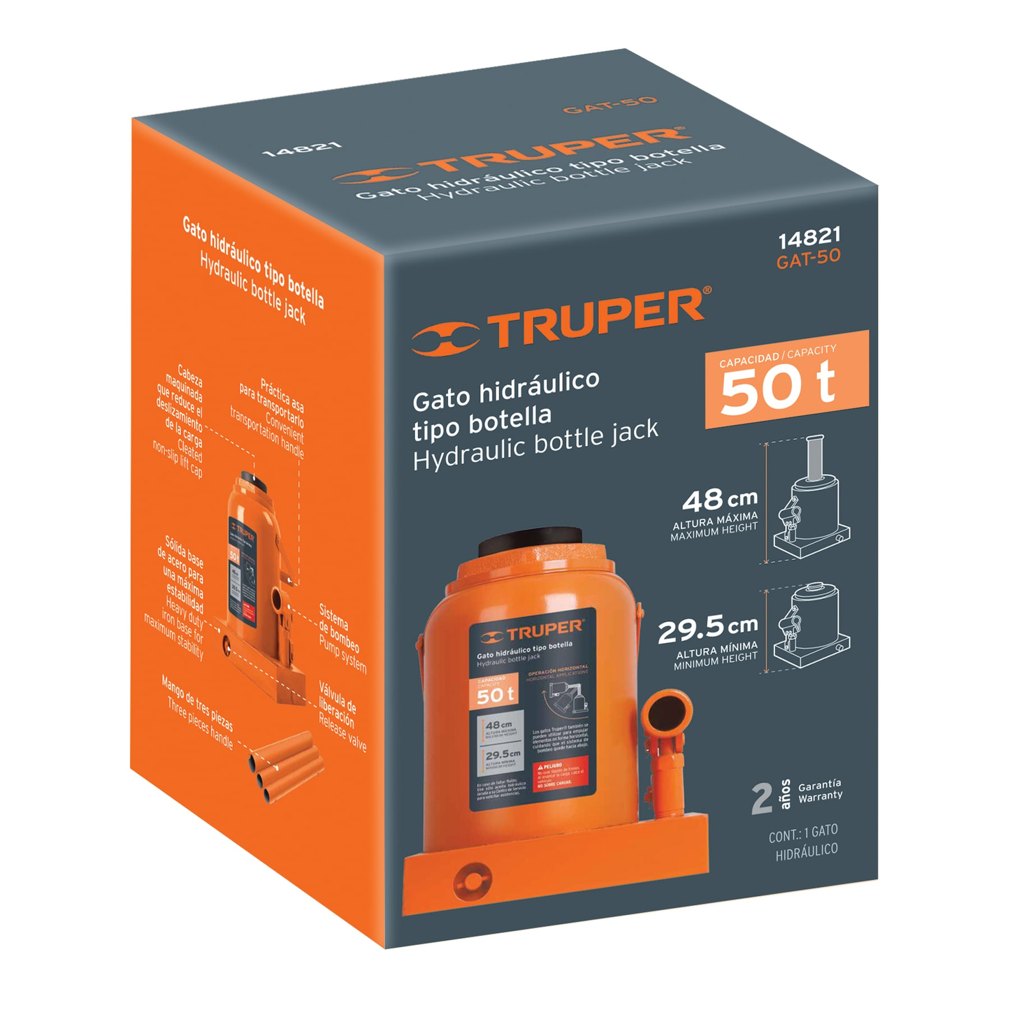 Caja de empaque de repuesto para GAT-50, Truper