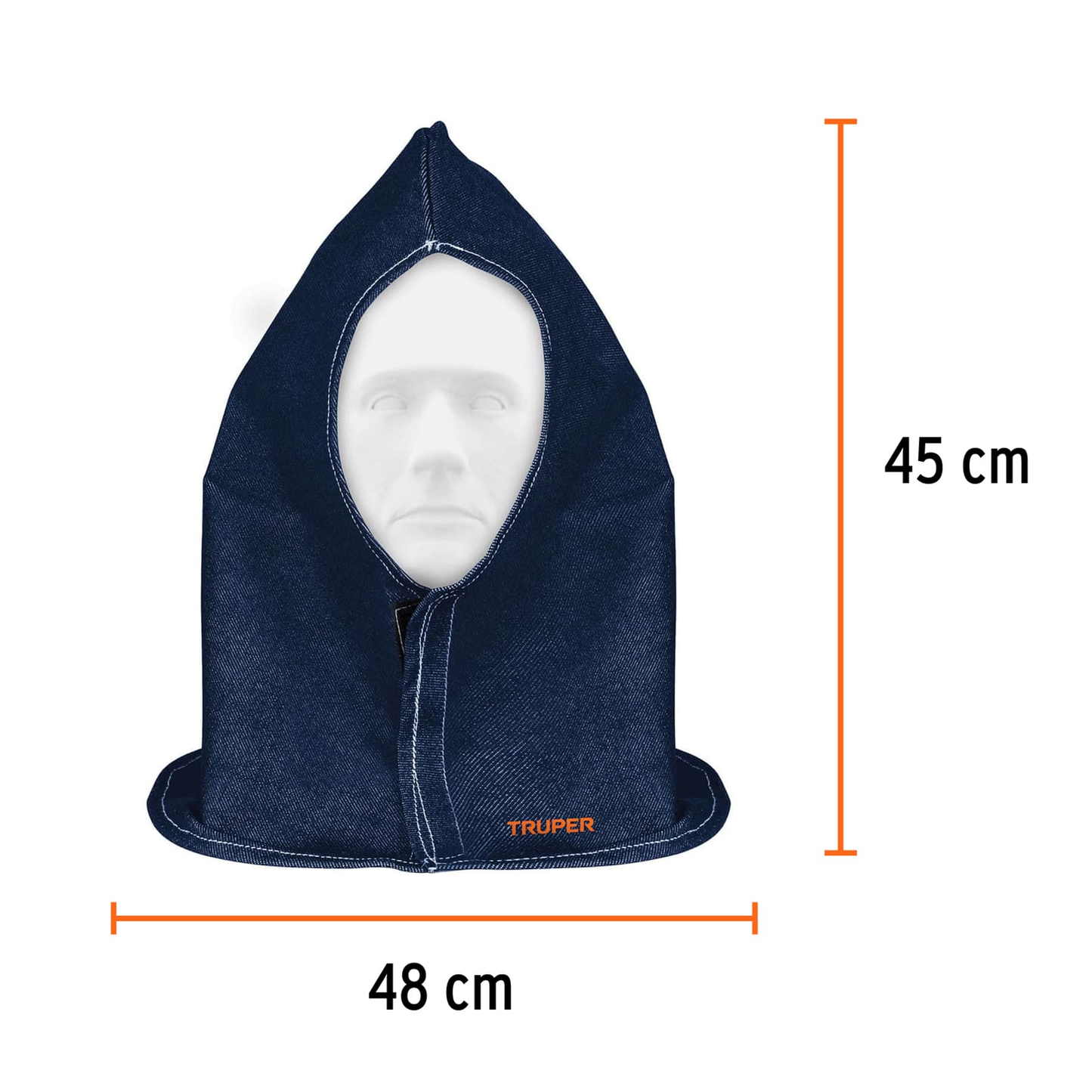 CAPUCHA PROTECCION DE SOLDAR DE MEZCLILLA