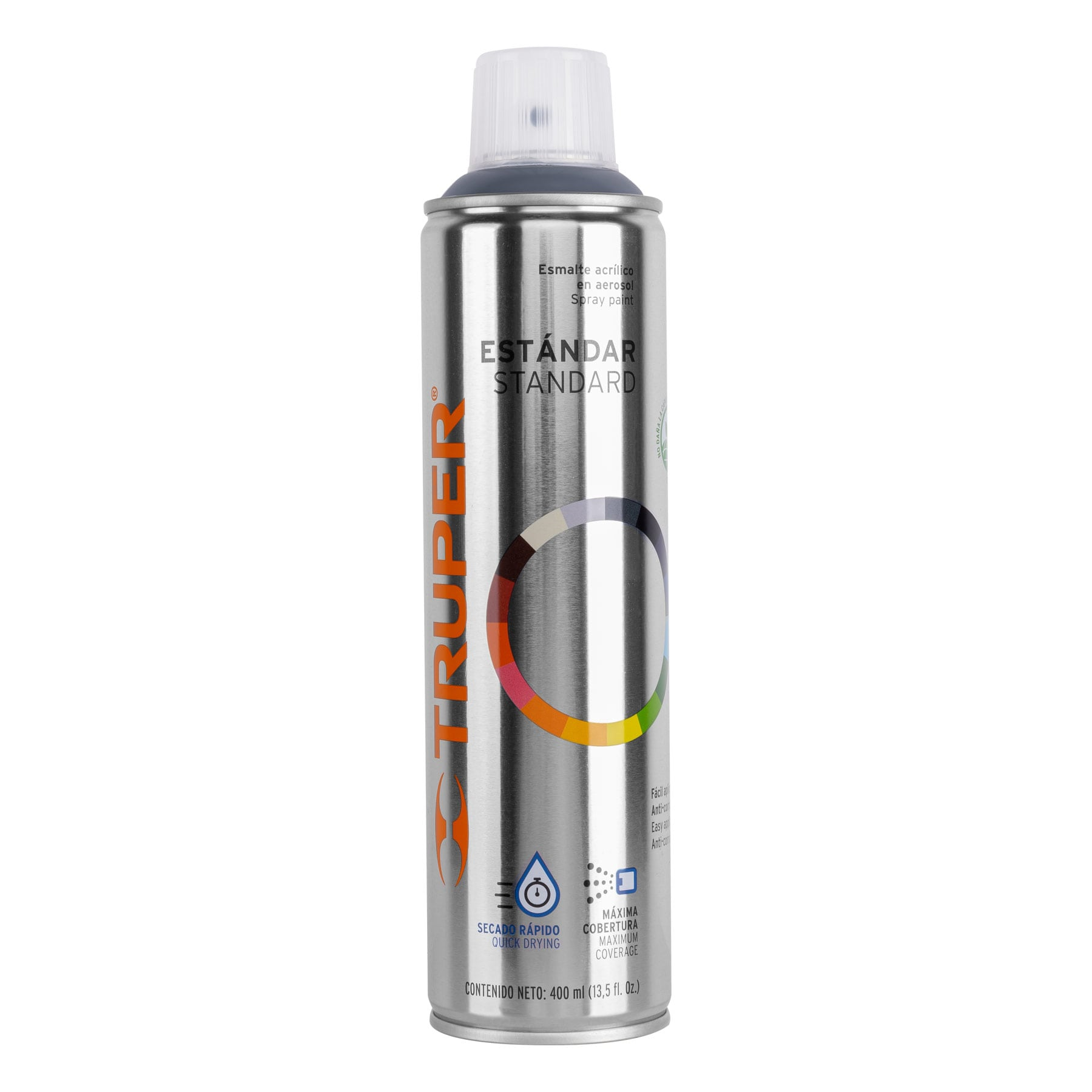 Pintura (Esmalte acrílico) en aerosol, gris acero
