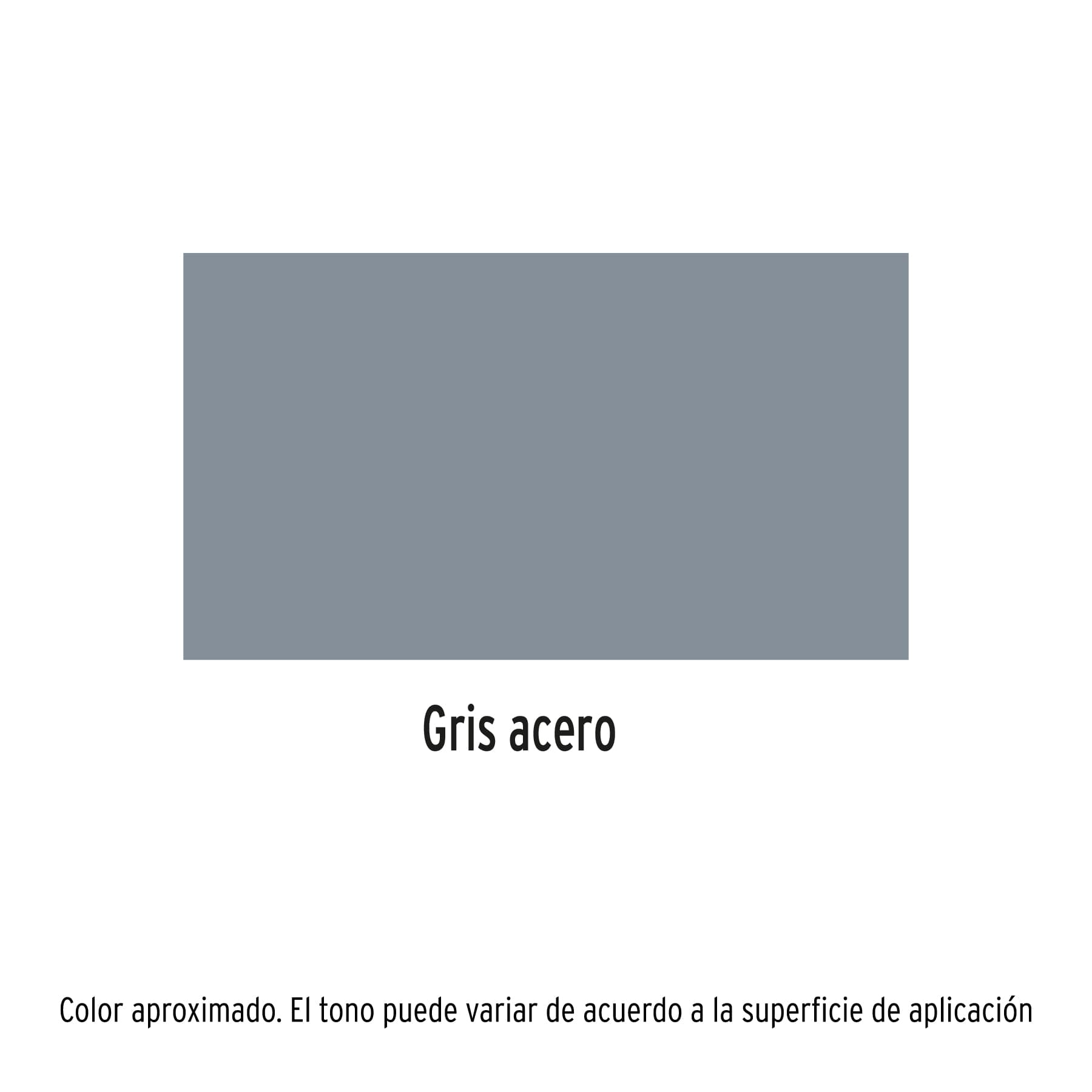 Pintura (Esmalte acrílico) en aerosol, gris acero