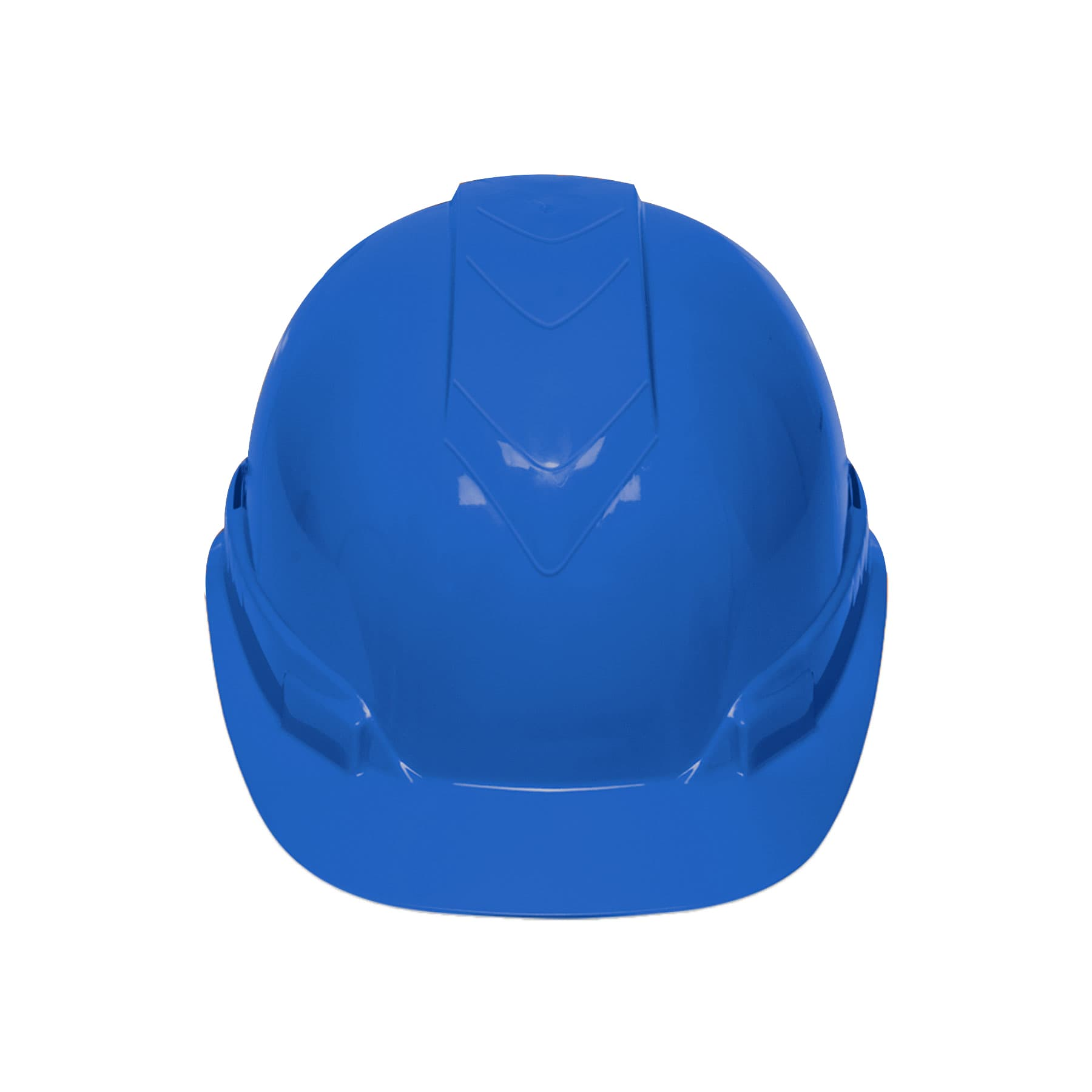 Casco de seguridad ventilado azul