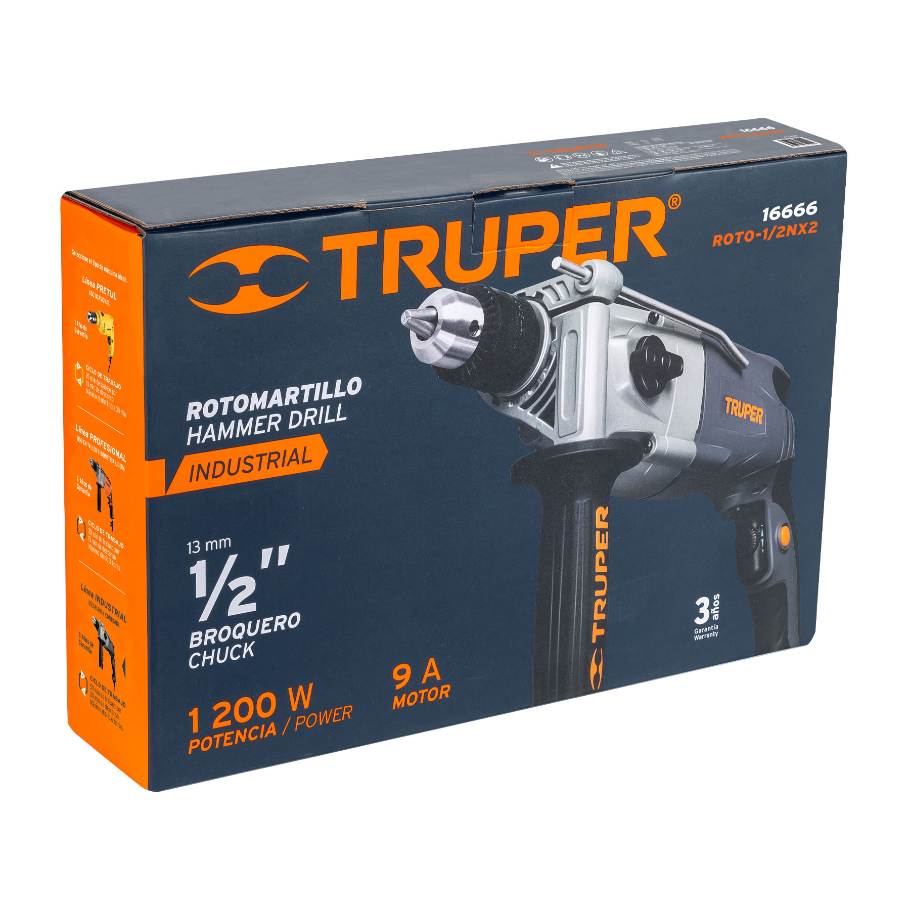 Caja de empaque de repuesto para ROTO-1/2NX2, Truper