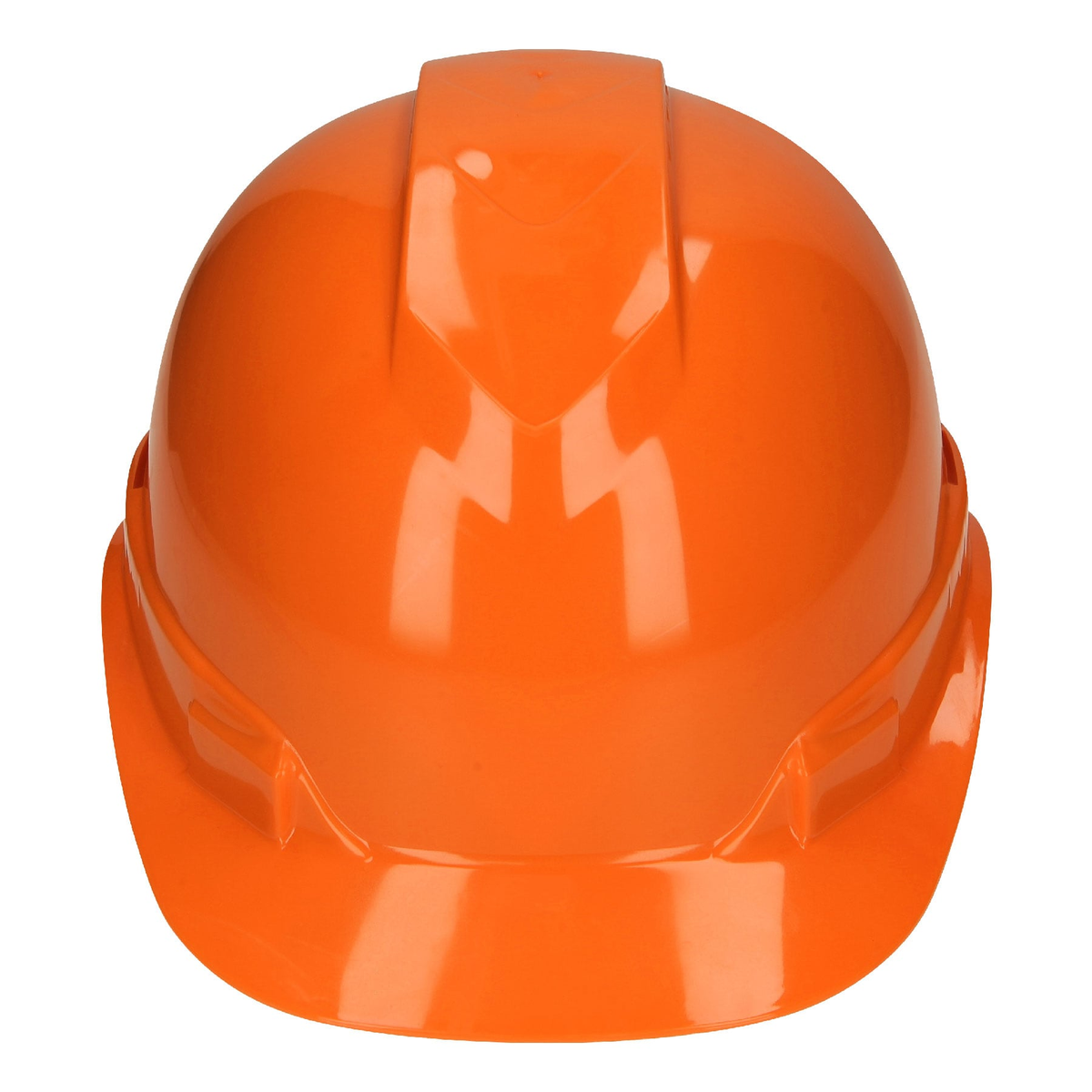 Casco de seguridad ventilado naranja