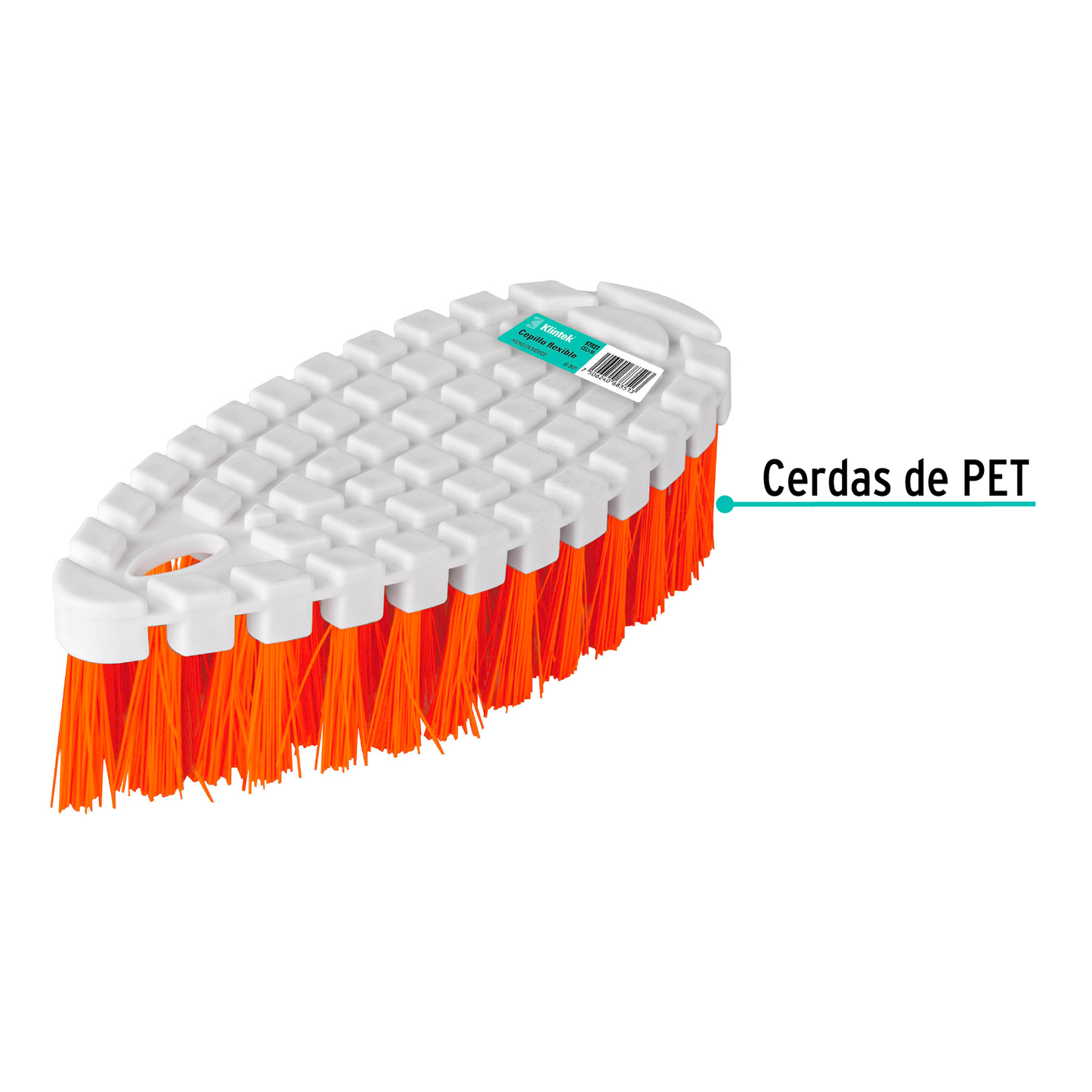 Cepillo flexible de plástico