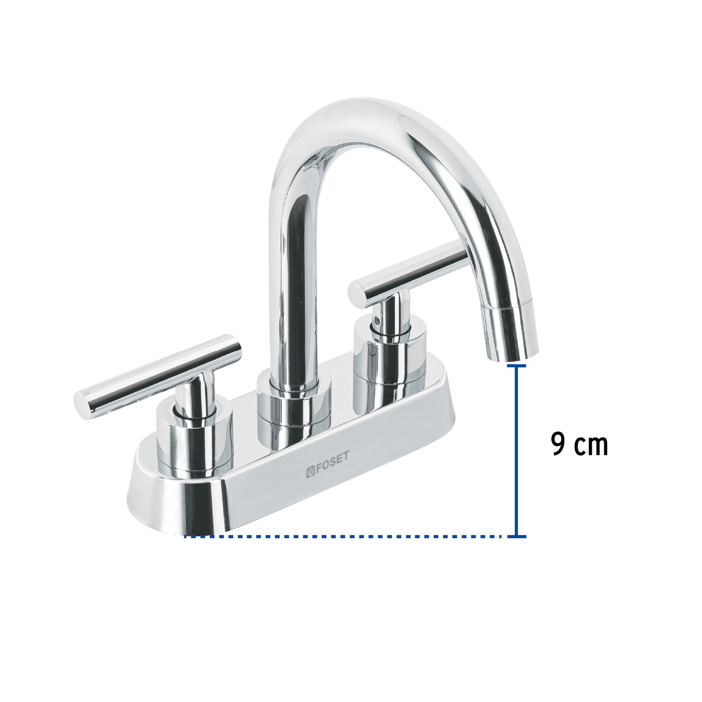 Mezcladora p/lavabo, bar, manerales palanca, cromo, Tubig