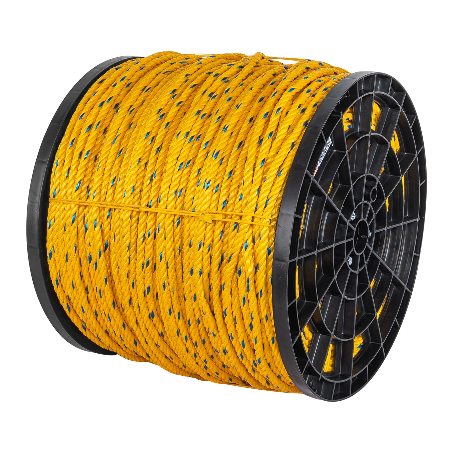 Metro de cuerda amarilla de 10mm en rollo de 440m